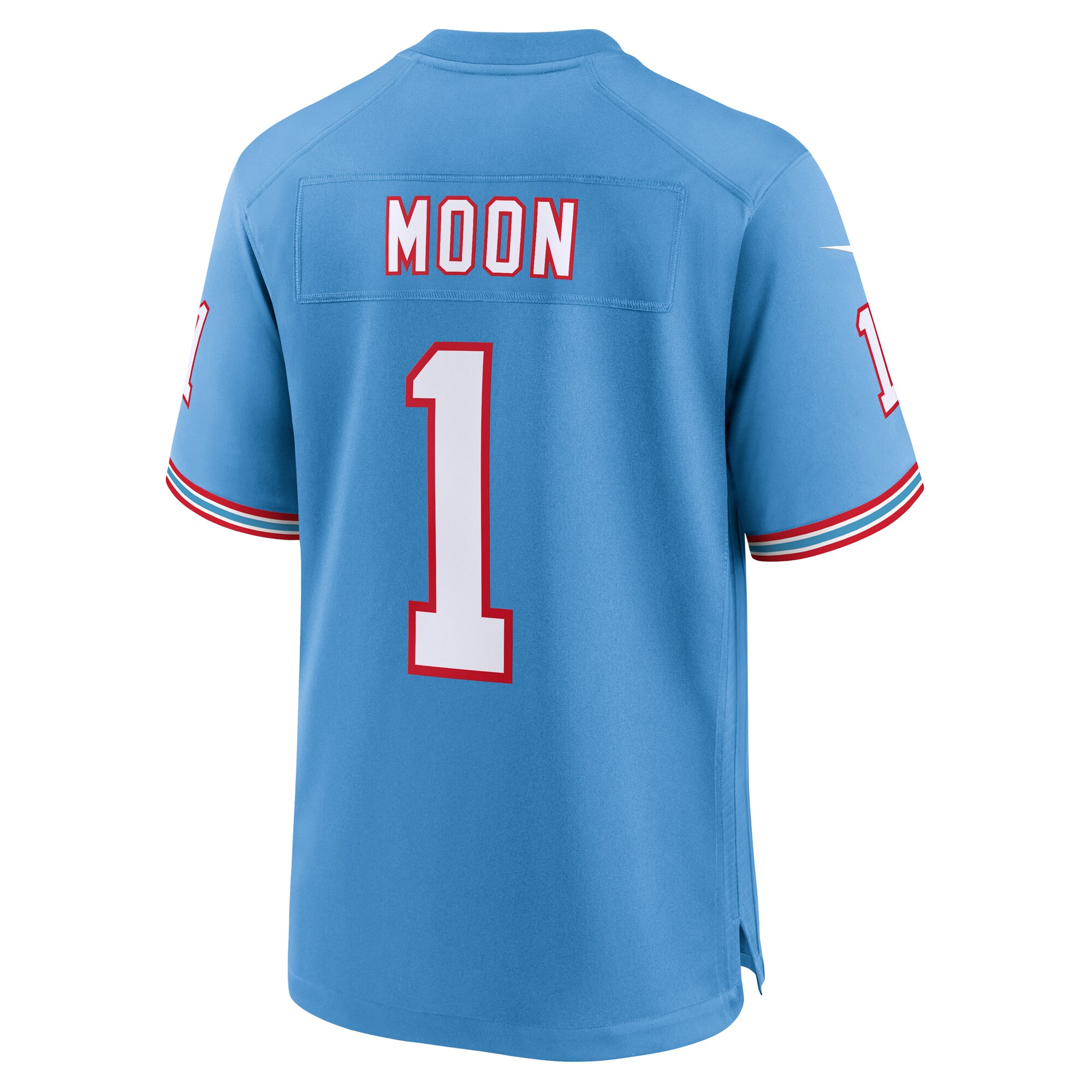 Warren Moon Tennessee Titans Nike Retired Player Alternate Game Jersey – Light Blue Clowdercats