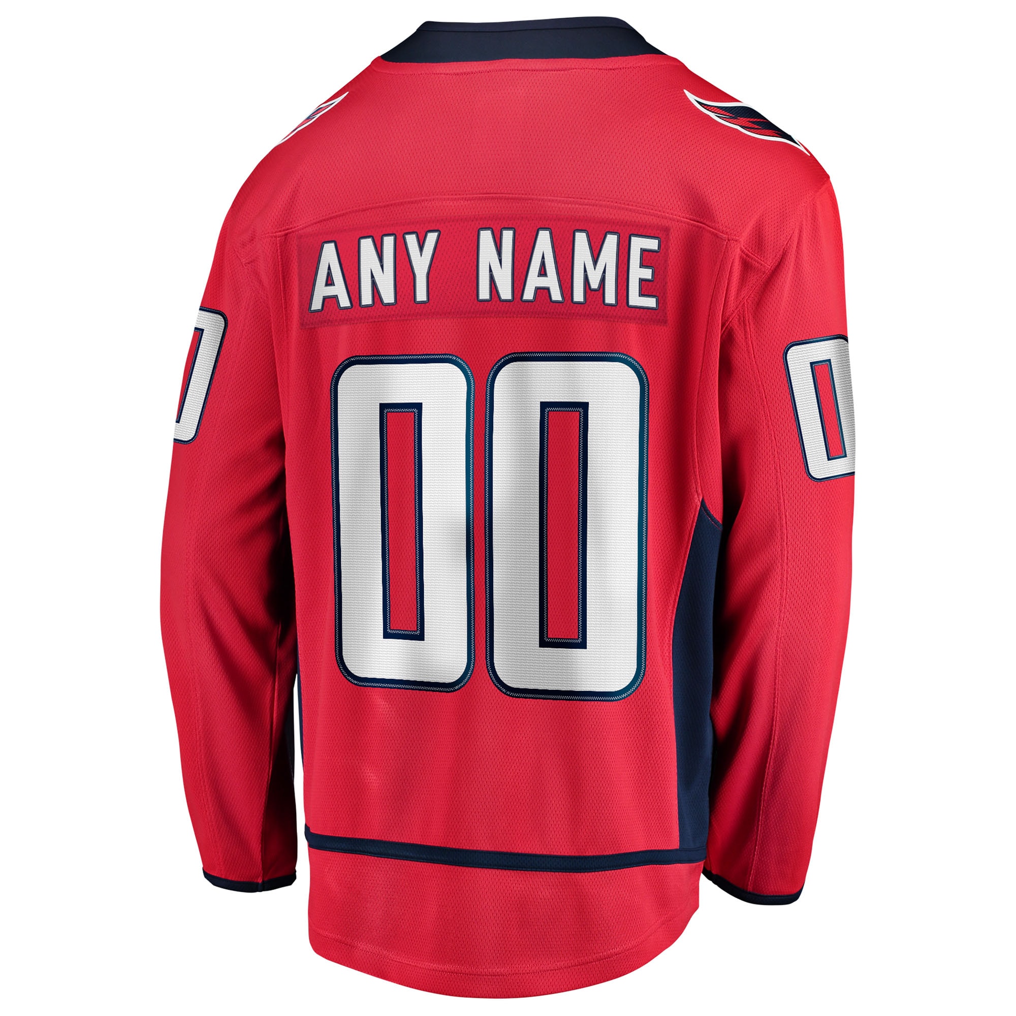 Washington Capitals Fanatics Home Breakaway Custom Jersey – Red Clowdercats