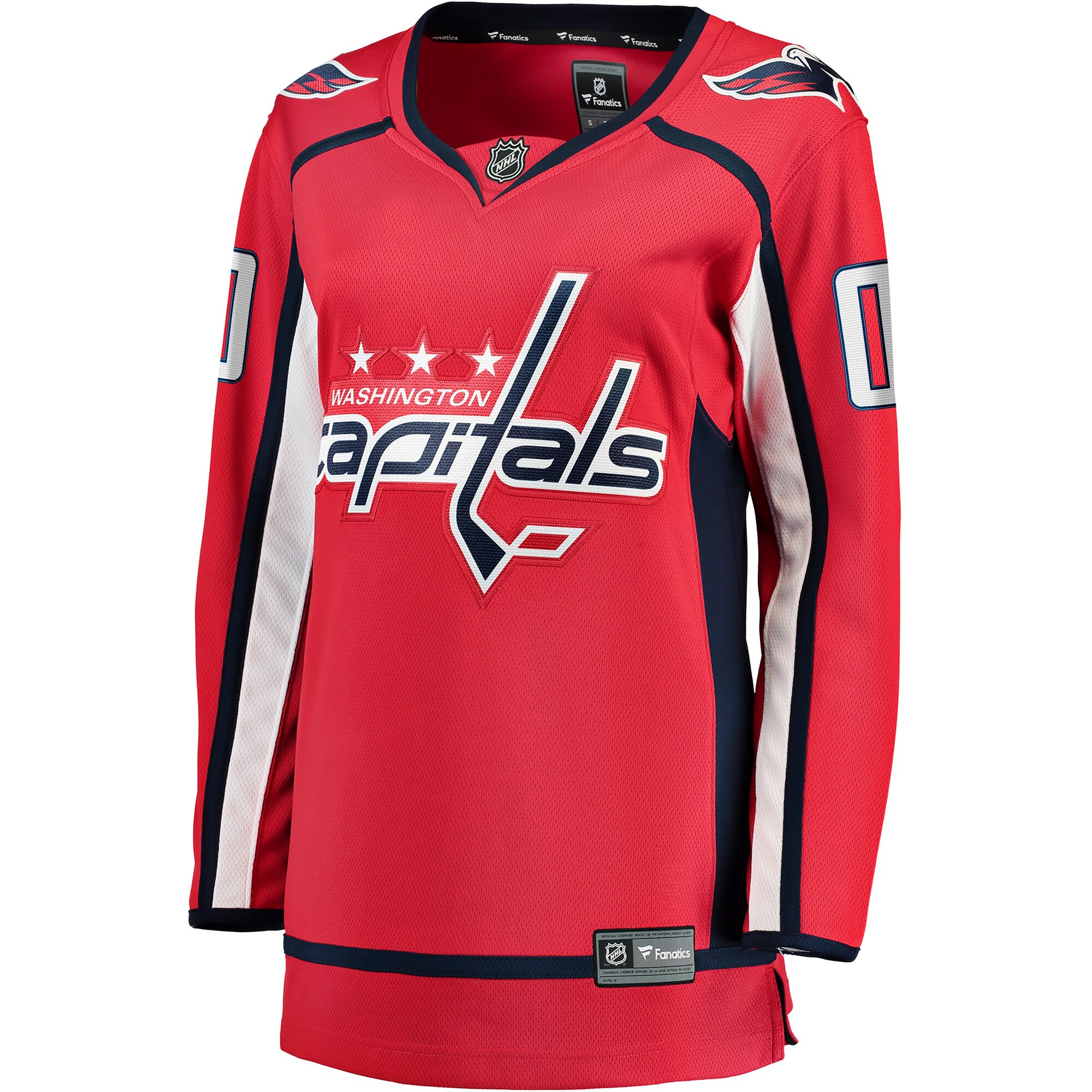 Washington Capitals Fanatics Women’s Home Breakaway Custom Jersey – Red Clowdercats