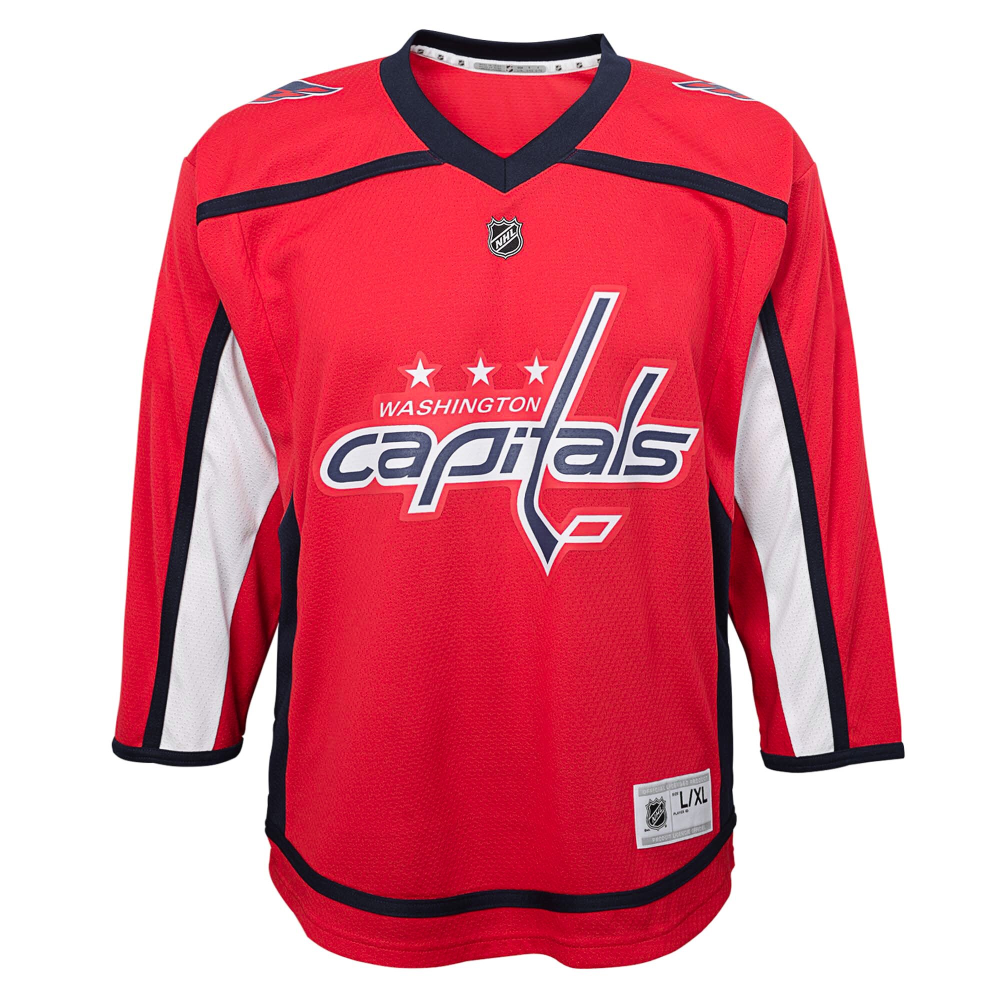Washington Capitals Preschool Home Replica Jersey – Red Clowdercats