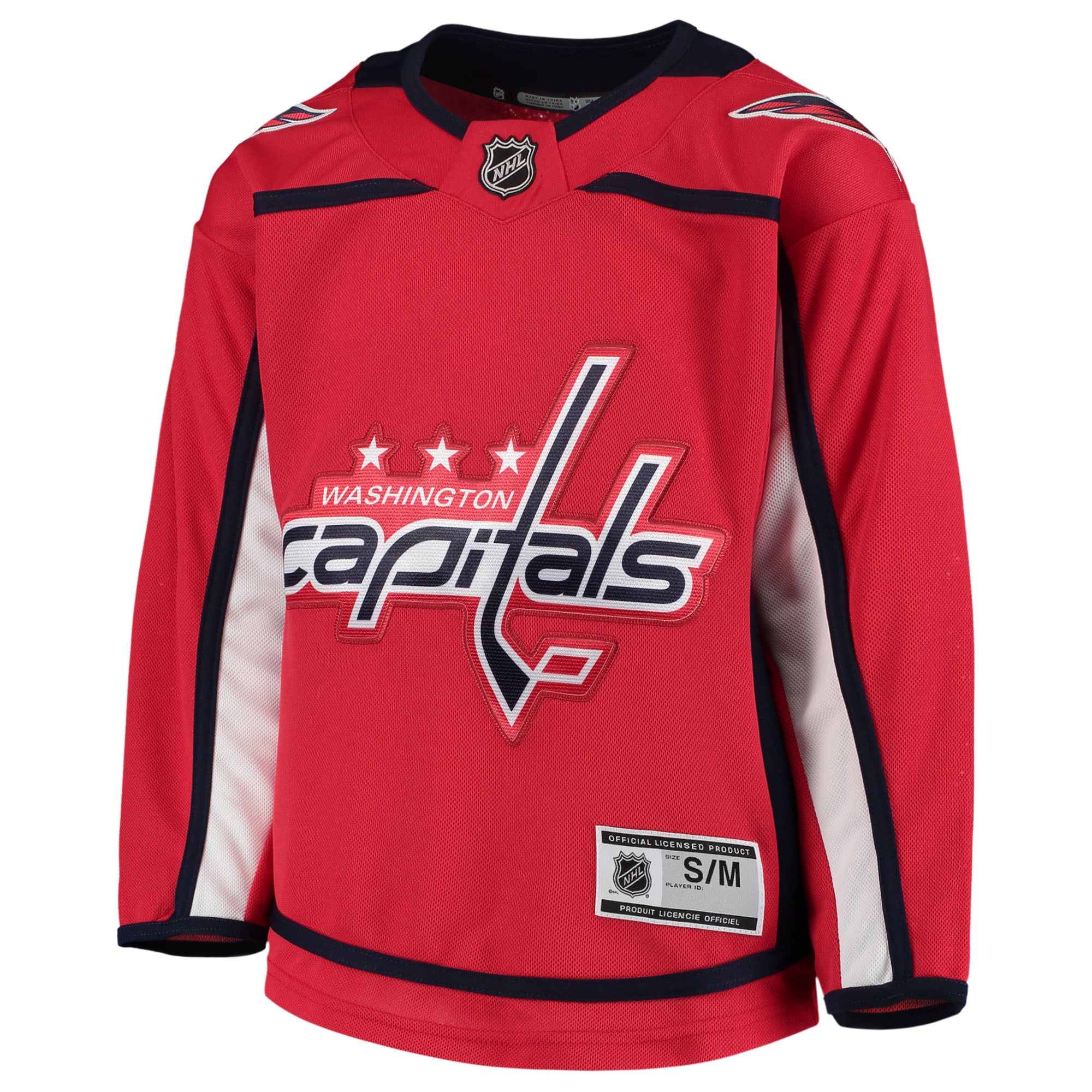 Washington Capitals Youth Home Premier Team Jersey – Red Clowdercats