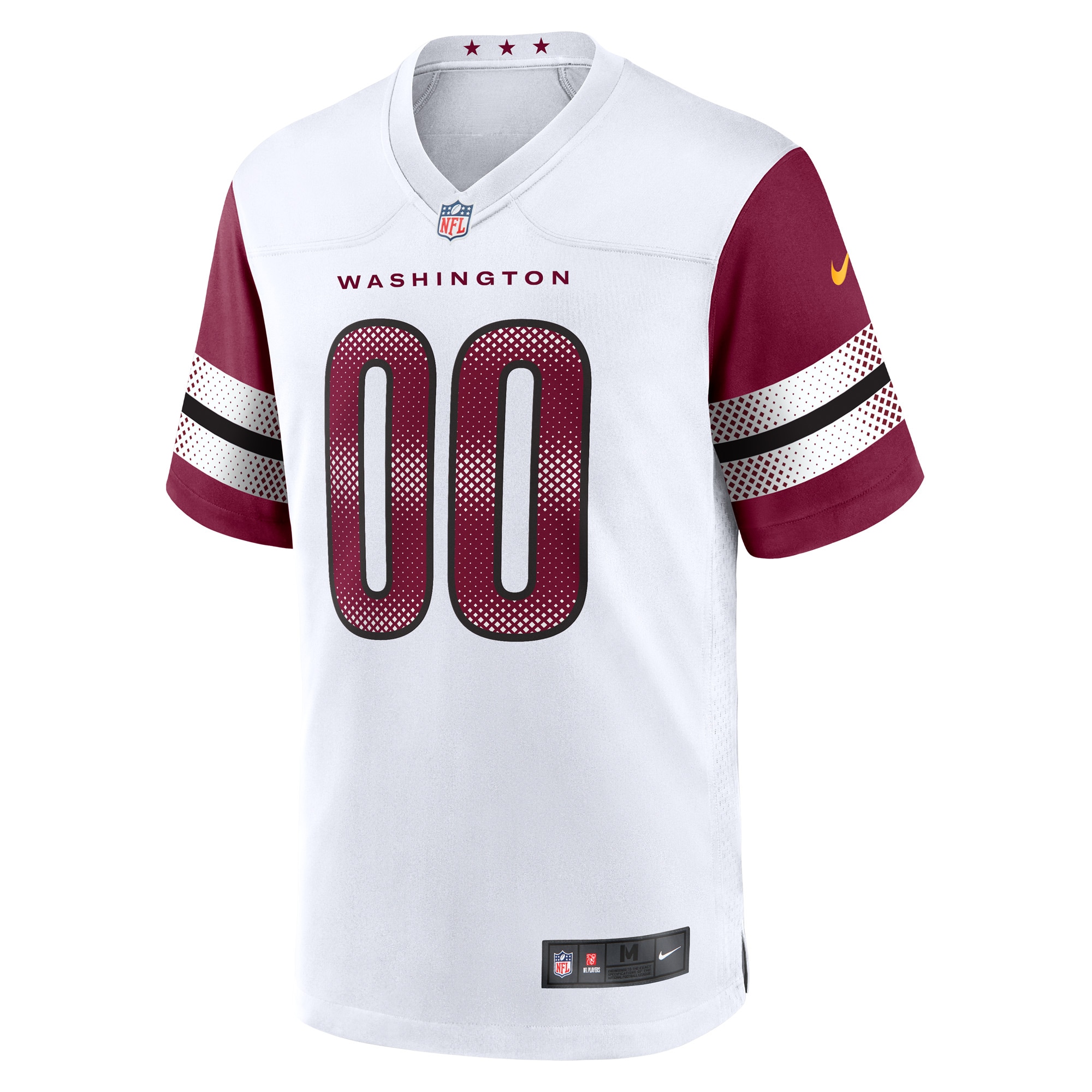 Washington Commanders Nike Game Custom Player Jersey – White Clowdercats