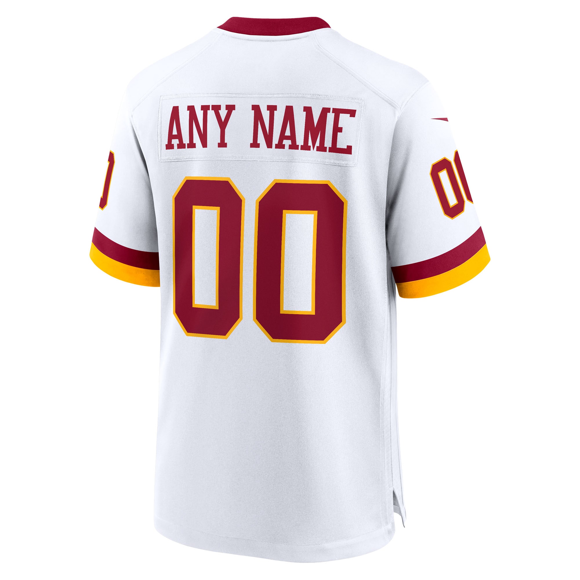 Washington Commanders Nike Game Super Bowl Era Custom Jersey – White Clowdercats
