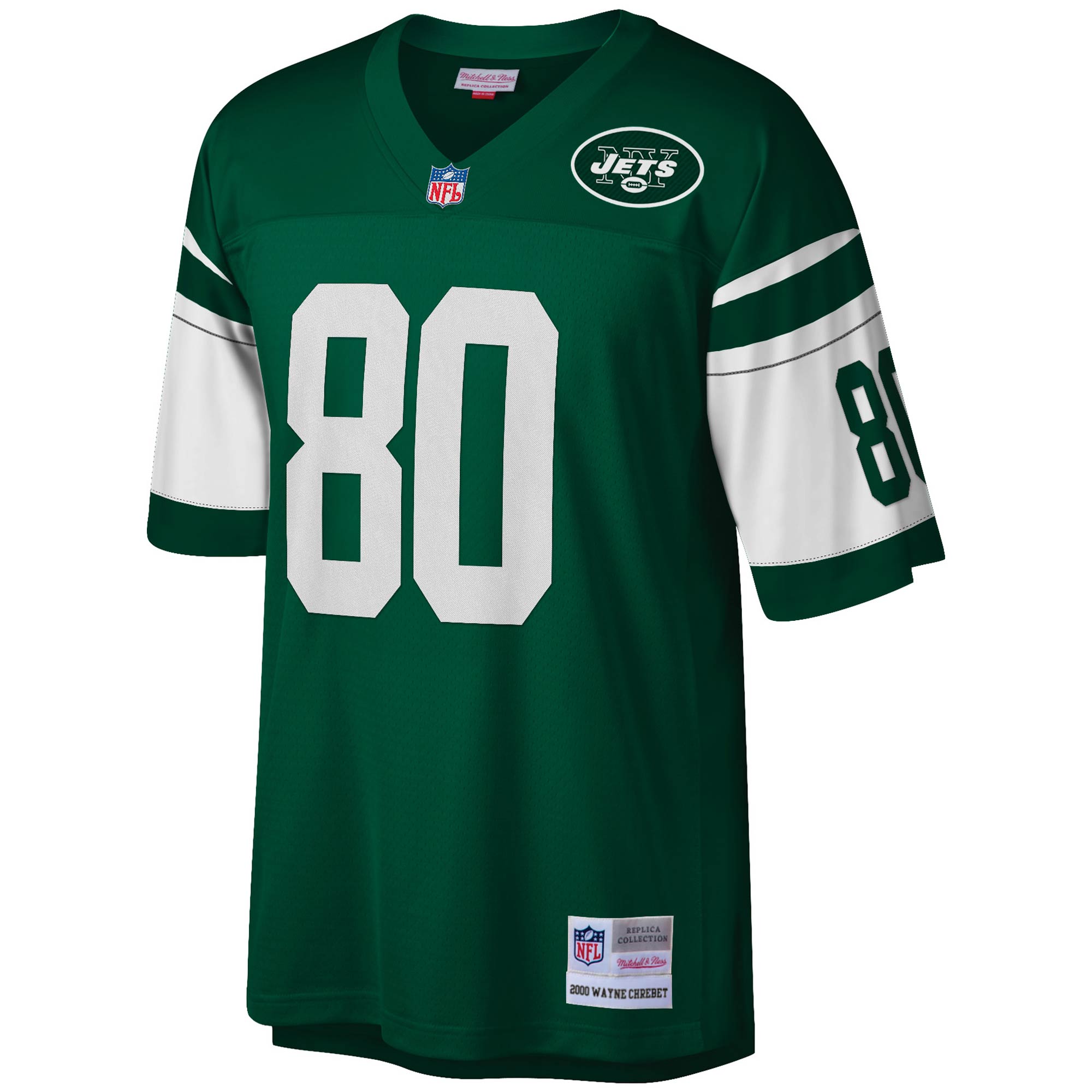 Wayne Chrebet New York Jets Mitchell & Ness Legacy Replica Jersey – Green Clowdercats