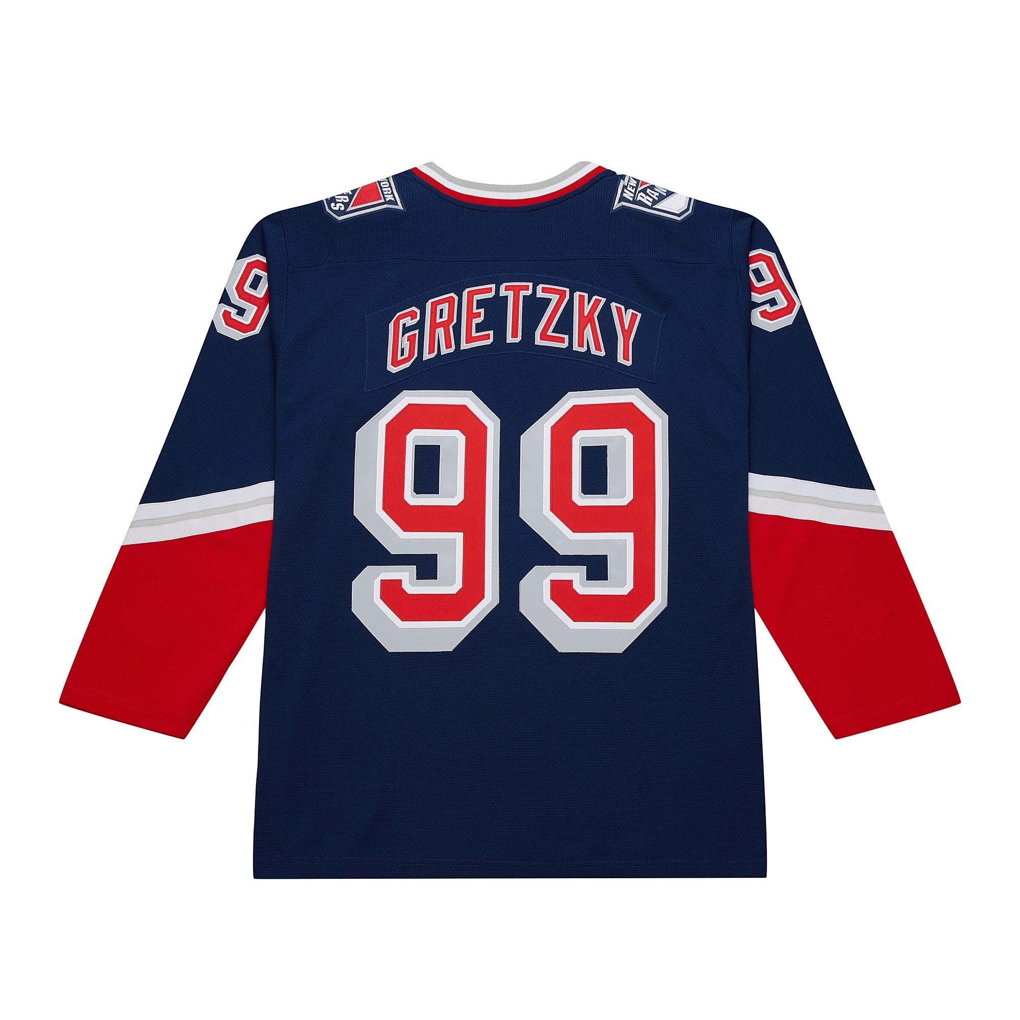 Wayne Gretzky New York Rangers Mitchell & Ness Youth 1996/97 Power Play Player Jersey Clowdercats