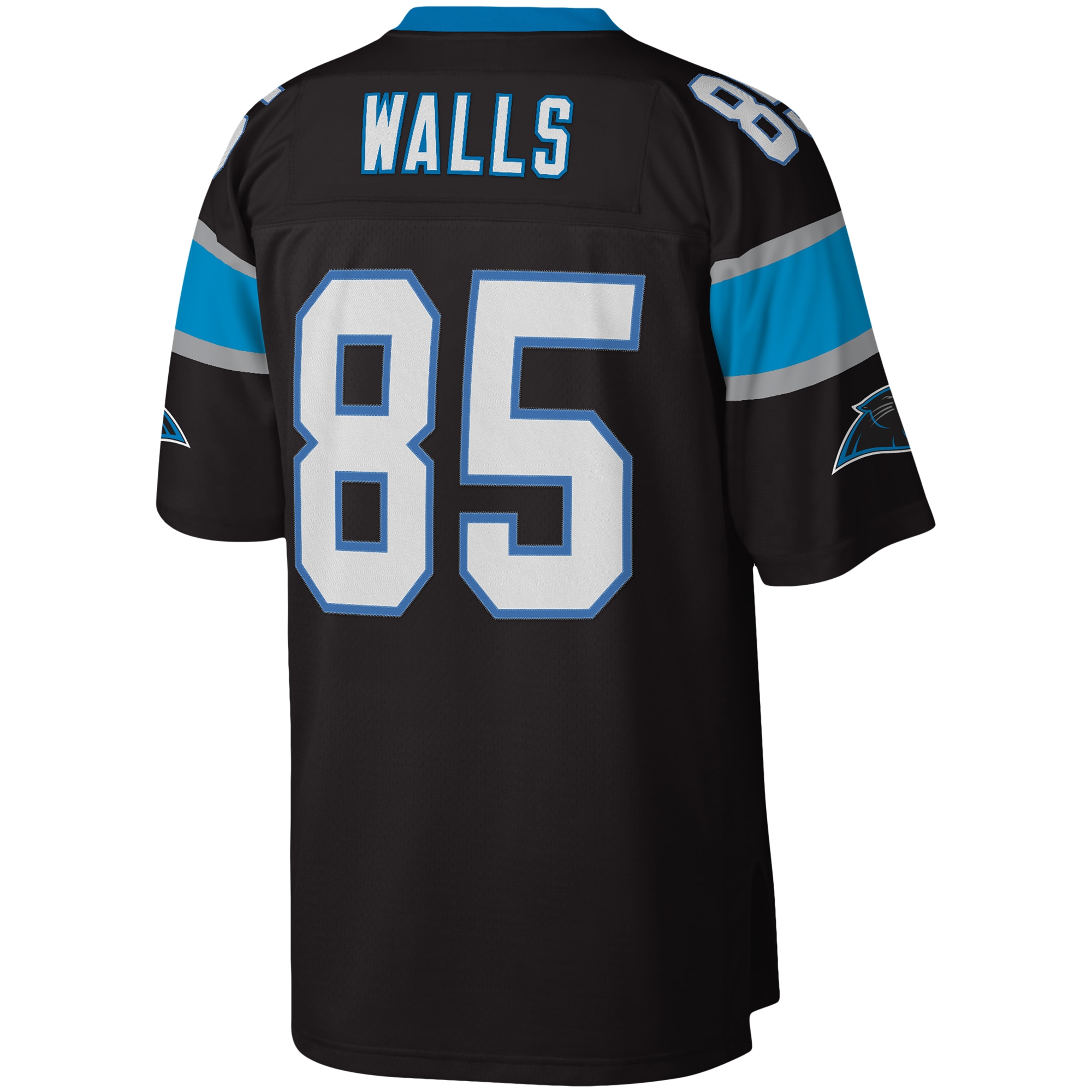 Wesley Walls Carolina Panthers Mitchell & Ness Legacy Replica Jersey – Black Clowdercats