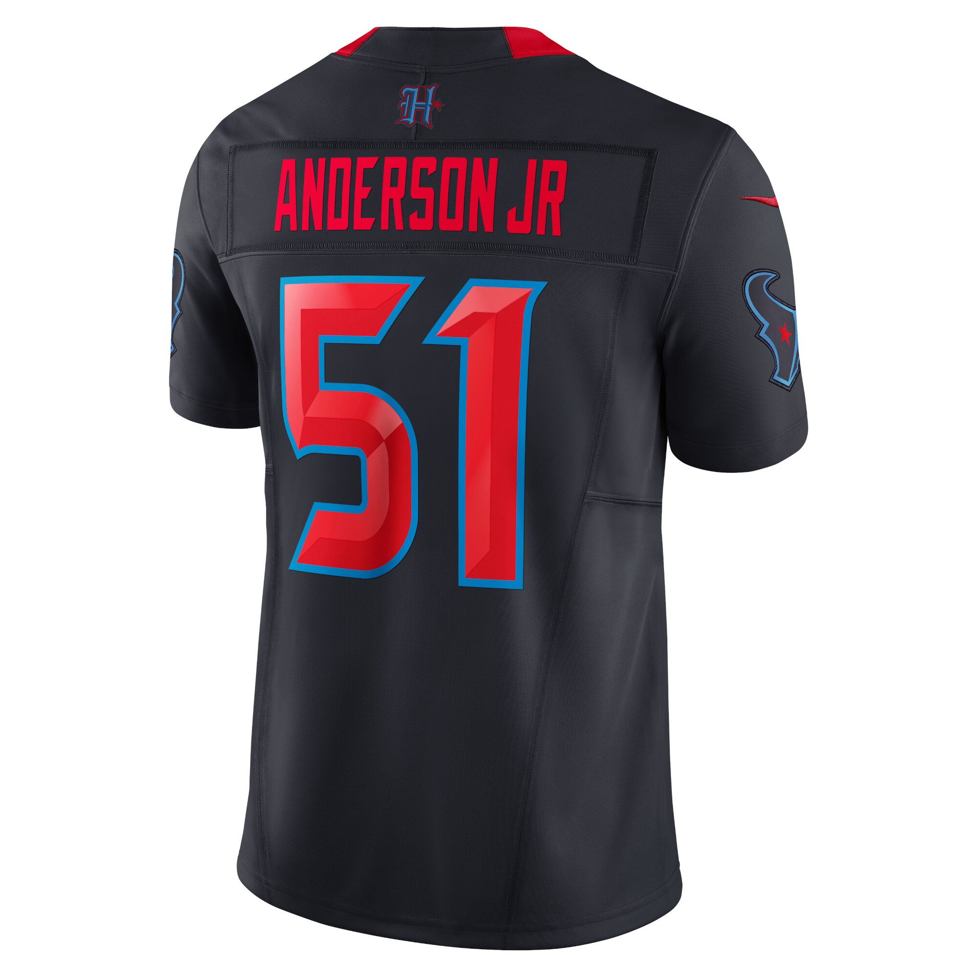 Will Anderson Jr. Houston Texans Nike 2nd Alternate Vapor F.U.S.E. Limited Jersey – Navy Clowdercats