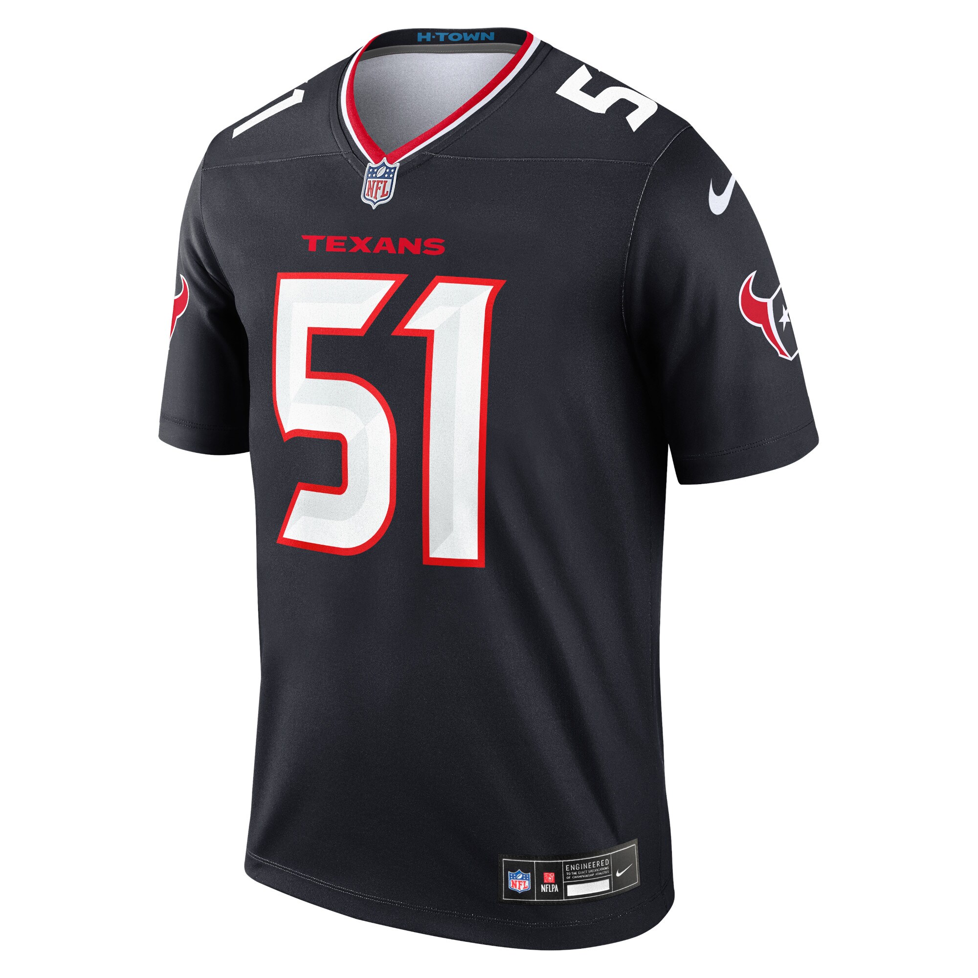 Will Anderson Jr. Houston Texans Nike Legend Player Performance Top – Navy Clowdercats