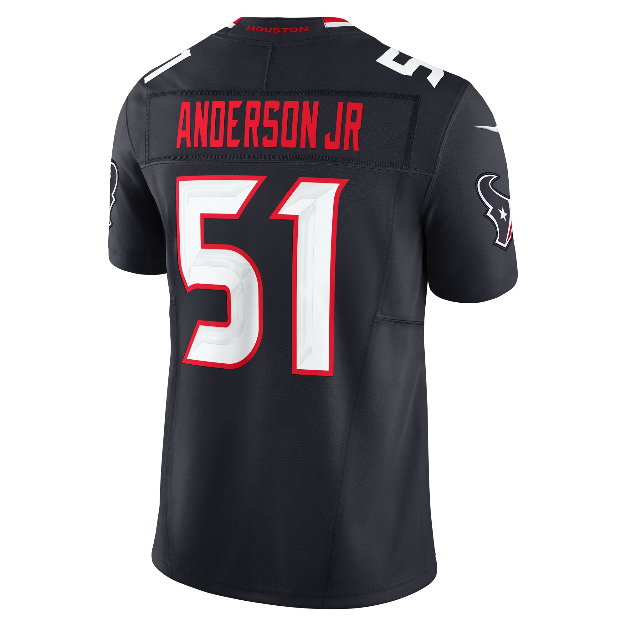 Will Anderson Jr. Houston Texans Nike Vapor F.U.S.E. Limited Jersey – Navy Clowdercats