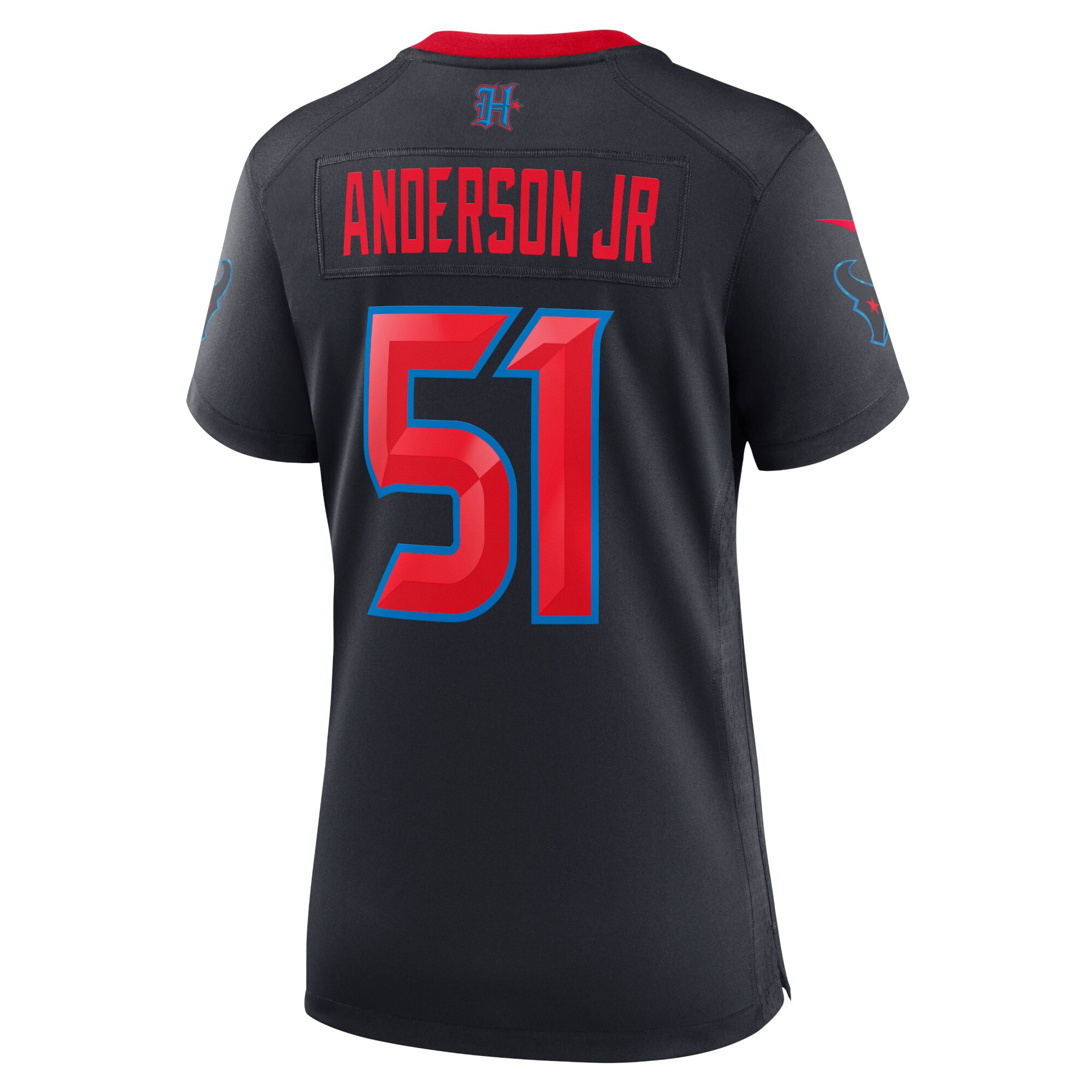 Will Anderson Jr. Houston Texans Nike Women’s 2nd Alternate Game Jersey – Navy Clowdercats