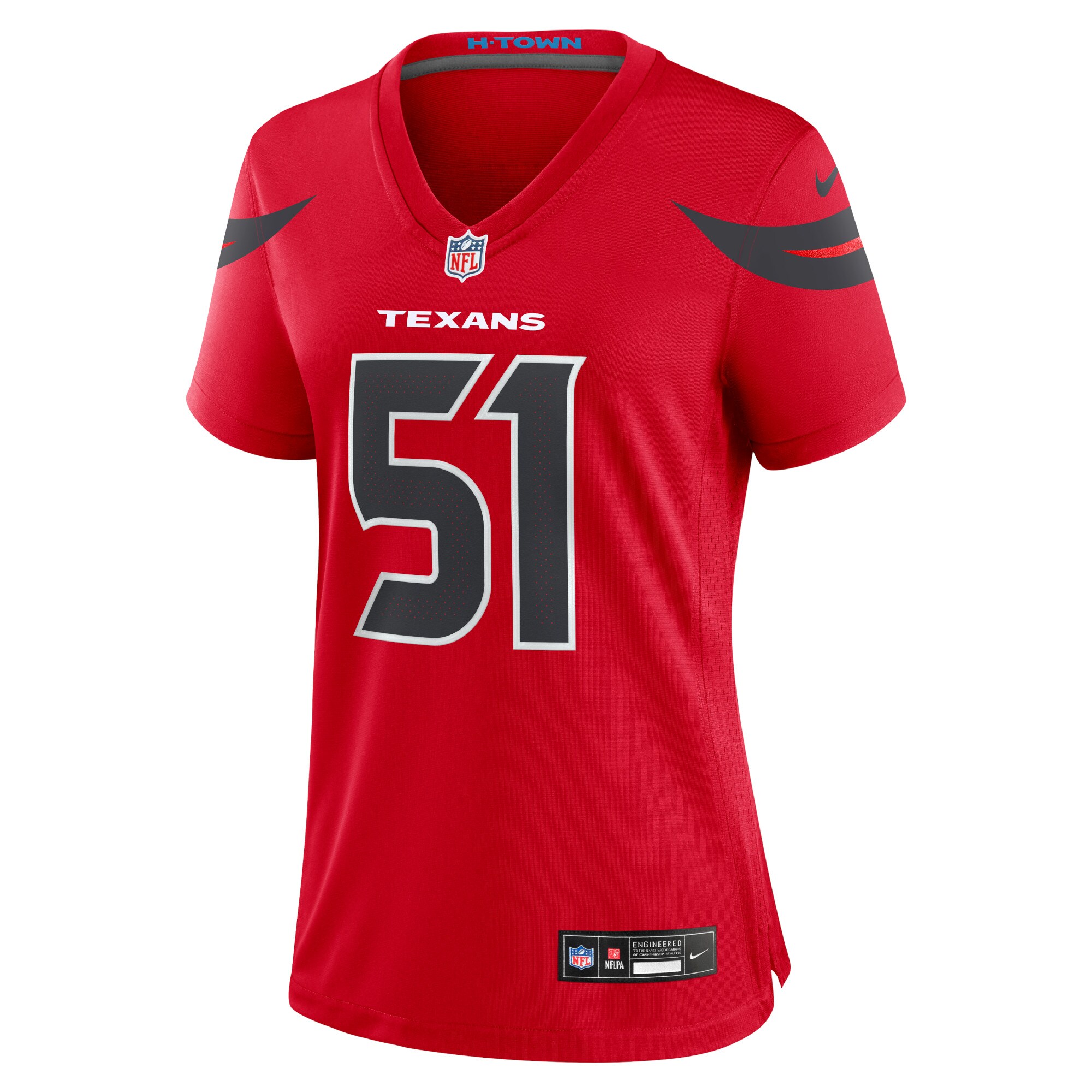 Will Anderson Jr. Houston Texans Nike Women’s Alternate Game Jersey – Red Clowdercats