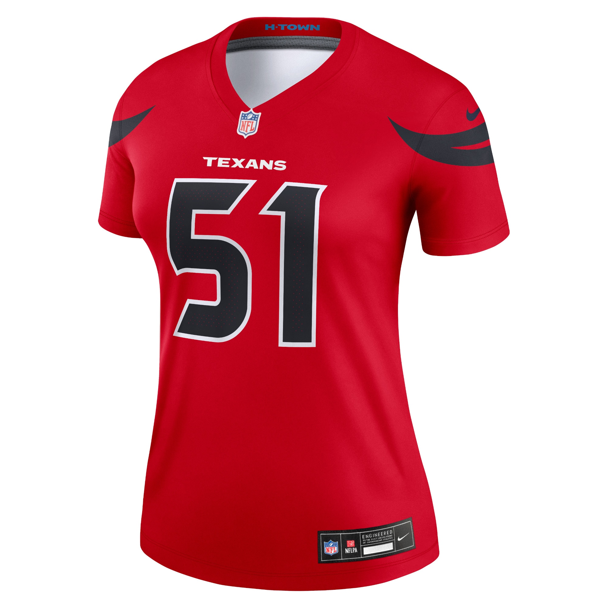 Will Anderson Jr. Houston Texans Nike Women’s Alternate Legend Player Performance Top – Red Clowdercats