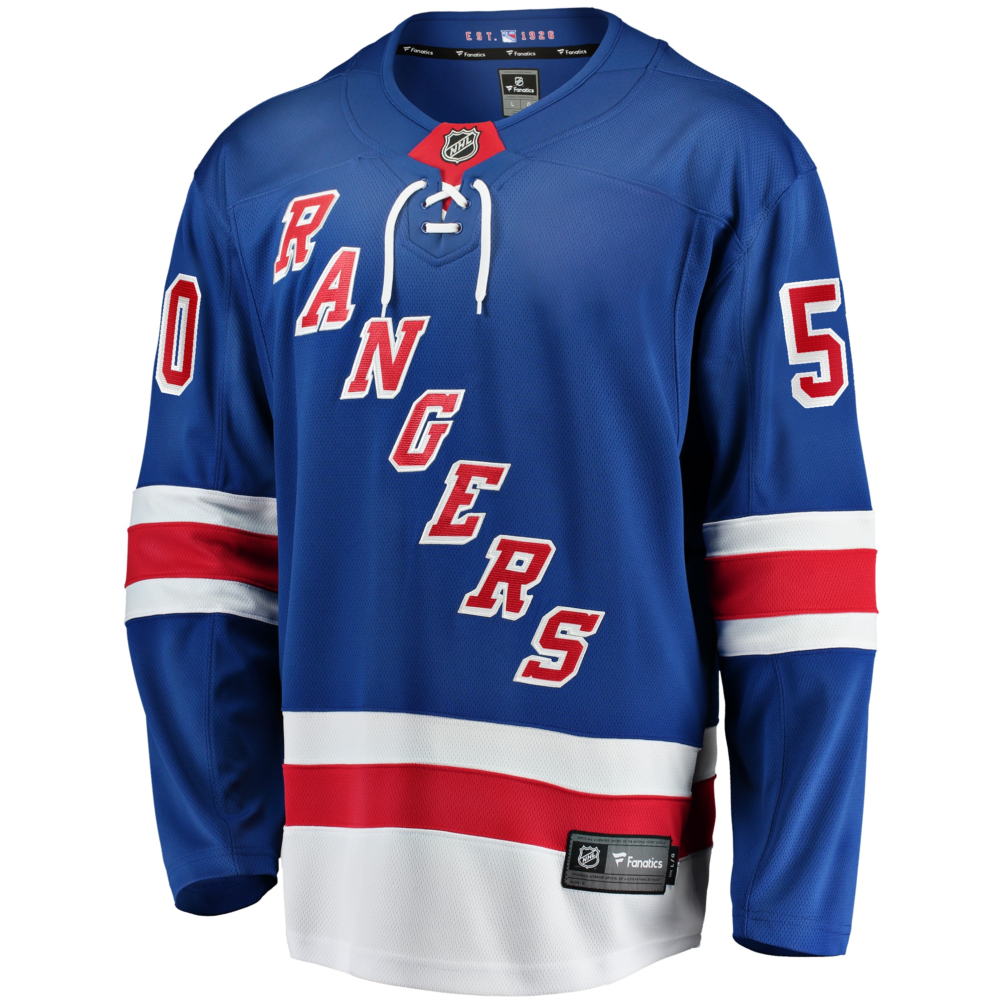 Will Cuylle New York Rangers Fanatics Home Premier Breakaway Player Jersey – Blue Clowdercats
