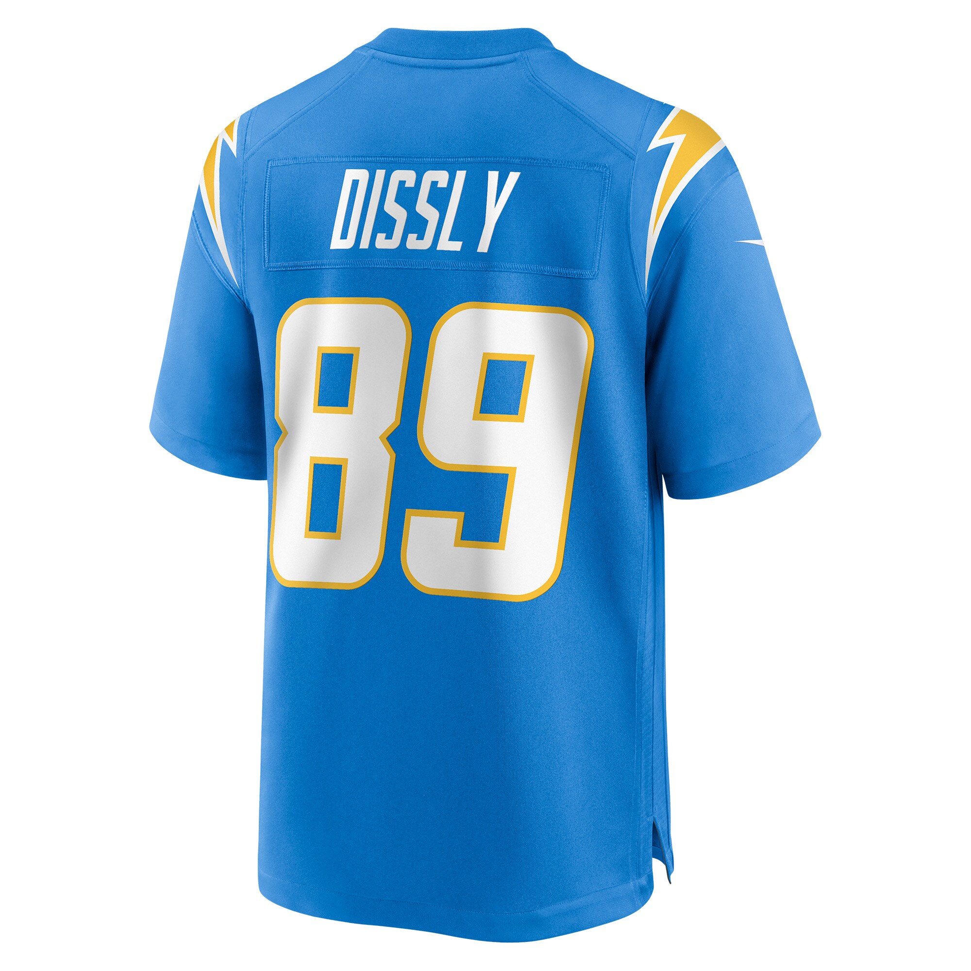 Will Dissly Los Angeles Chargers Nike Team Game Jersey – Powder Blue Clowdercats