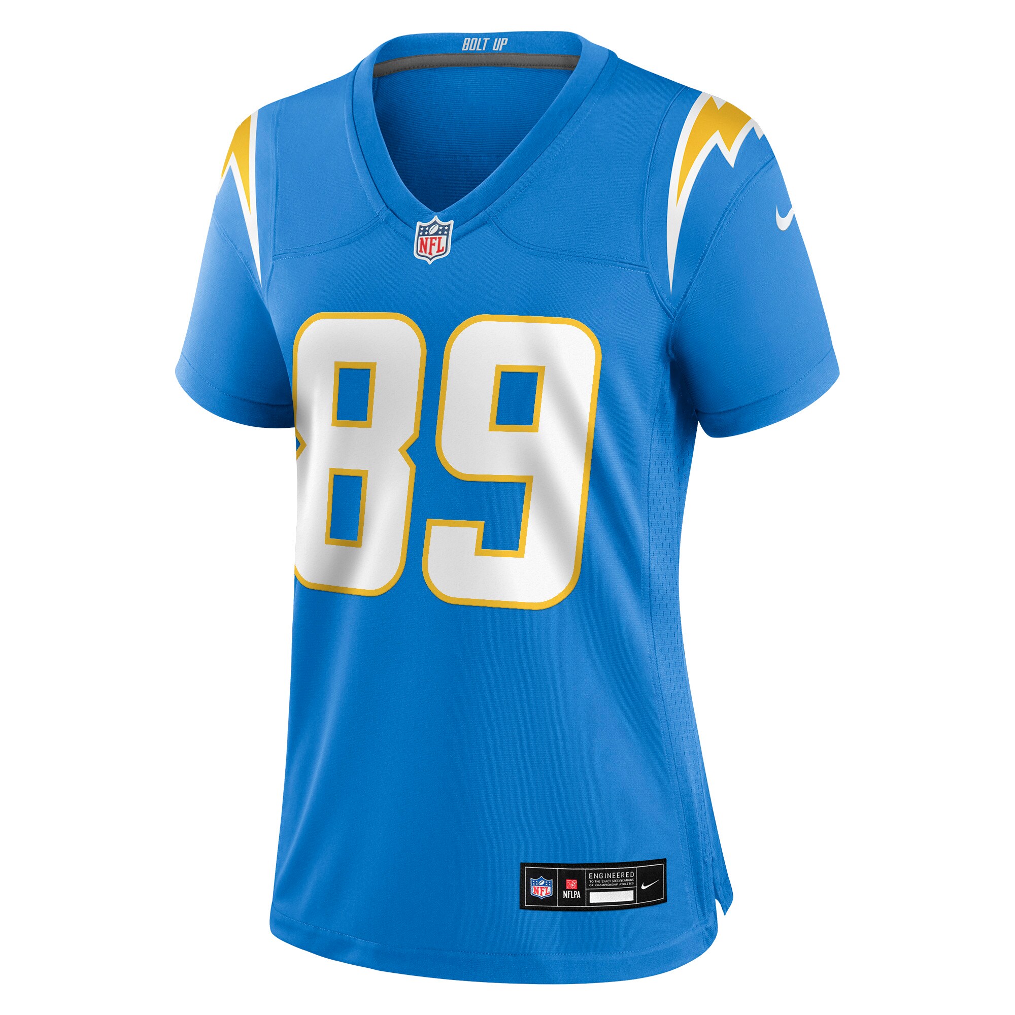 Will Dissly Los Angeles Chargers Nike Women’s Team Game Jersey – Powder Blue Clowdercats