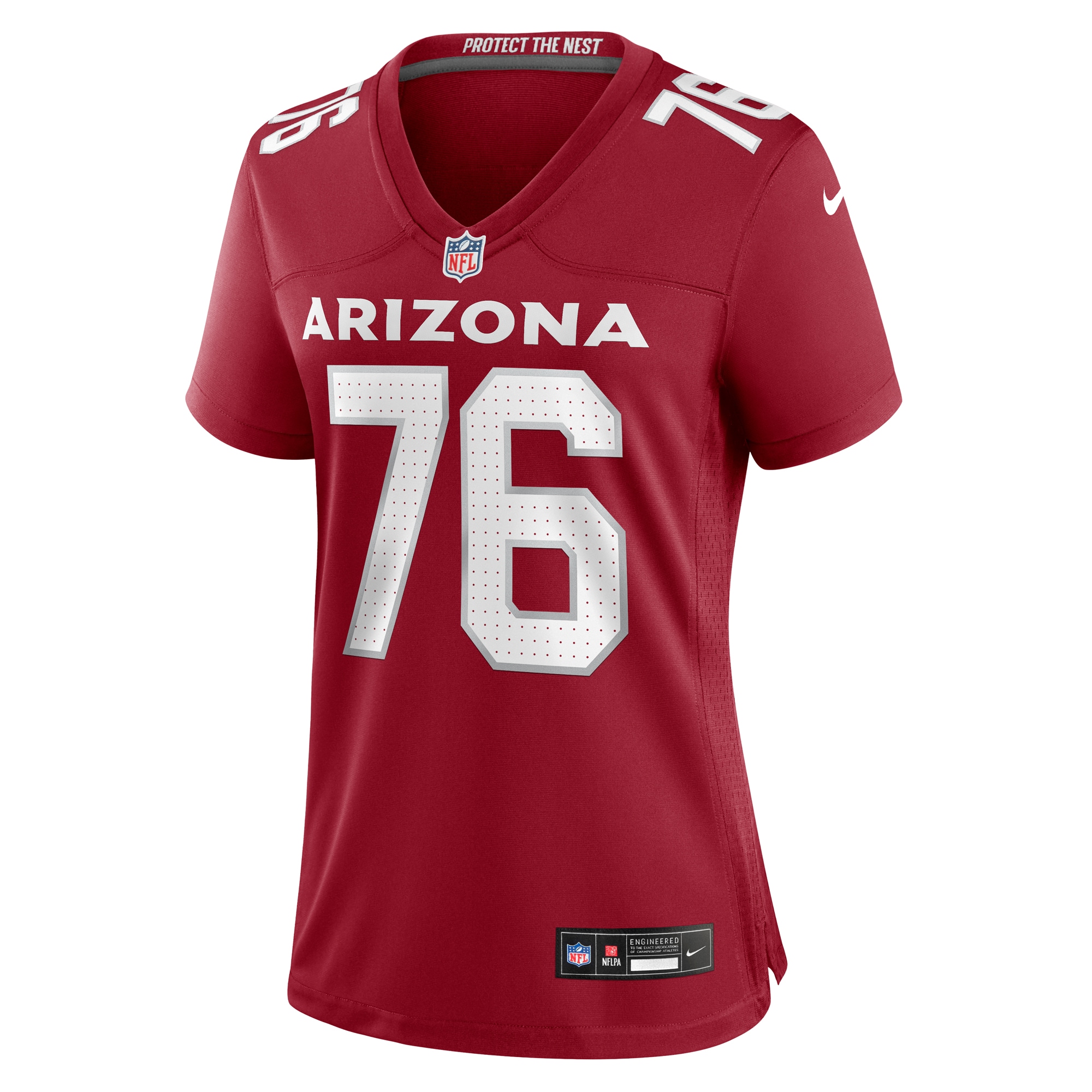 Will Hernandez Arizona Cardinals Nike Women’s Game Jersey – Cardinal Clowdercats