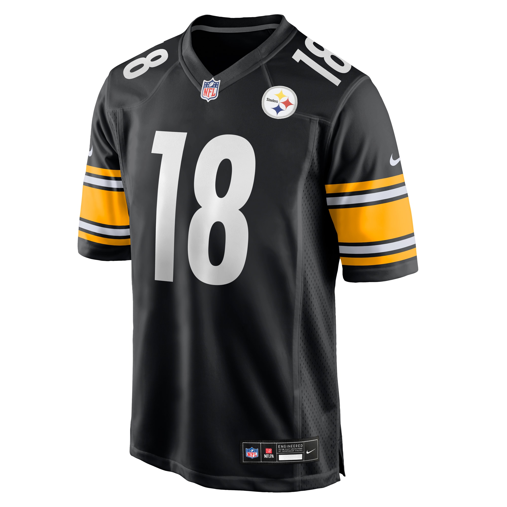 Will Howard Pittsburgh Steelers Nike Team Game Jersey – Black Clowdercats