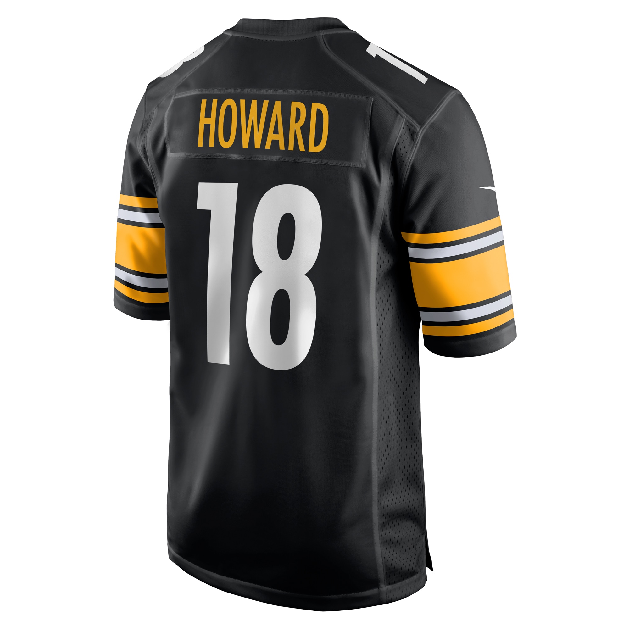 Will Howard Pittsburgh Steelers Nike Team Game Jersey – Black Clowdercats