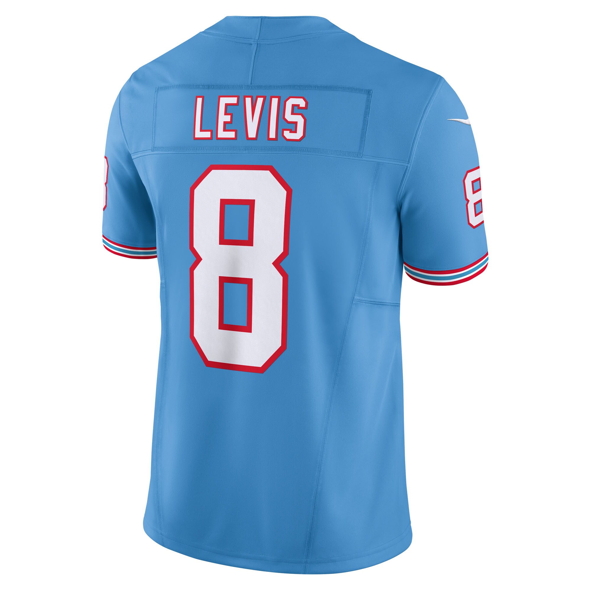 Will Levis Tennessee Titans Nike Alternate Oilers Throwback Vapor F.U.S.E. Limited Jersey – Light Blue Clowdercats