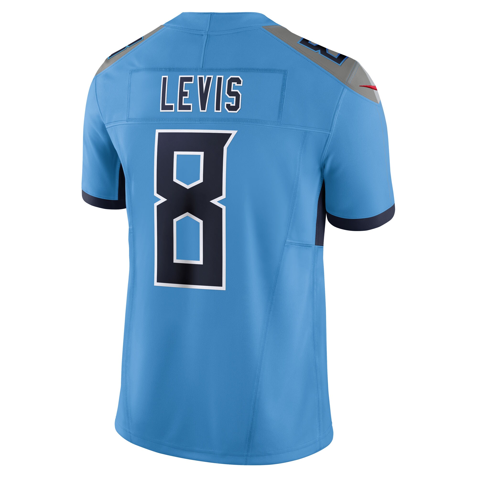 Will Levis Tennessee Titans Nike Alternate Vapor F.U.S.E. Limited Jersey – Light Blue Clowdercats