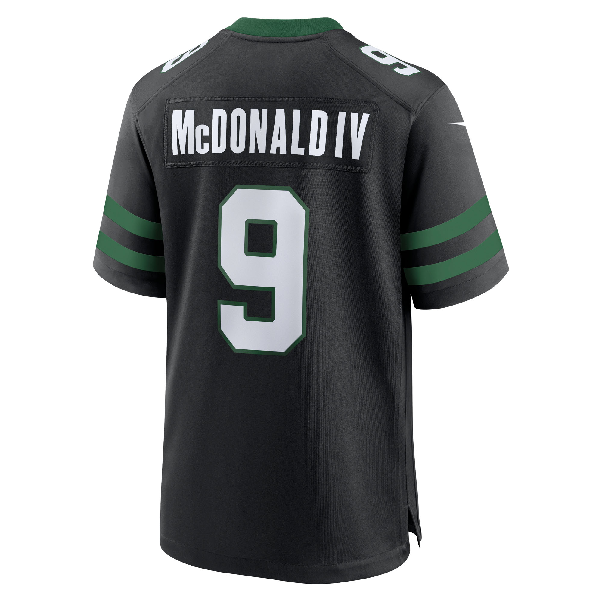 Will McDonald IV New York Jets Nike Alternate Game Jersey – Legacy Black Clowdercats