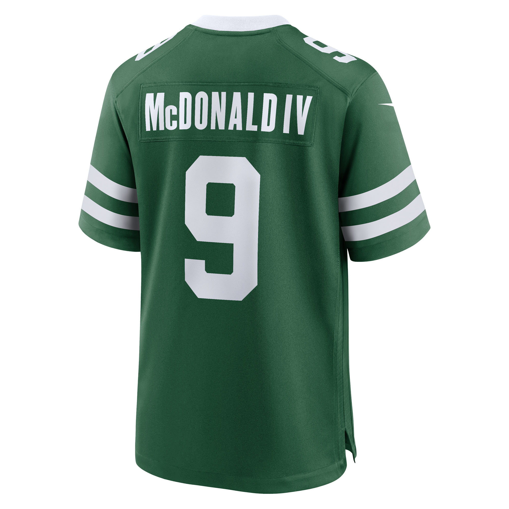 Will McDonald IV New York Jets Nike Team Game Jersey – Legacy Green Clowdercats