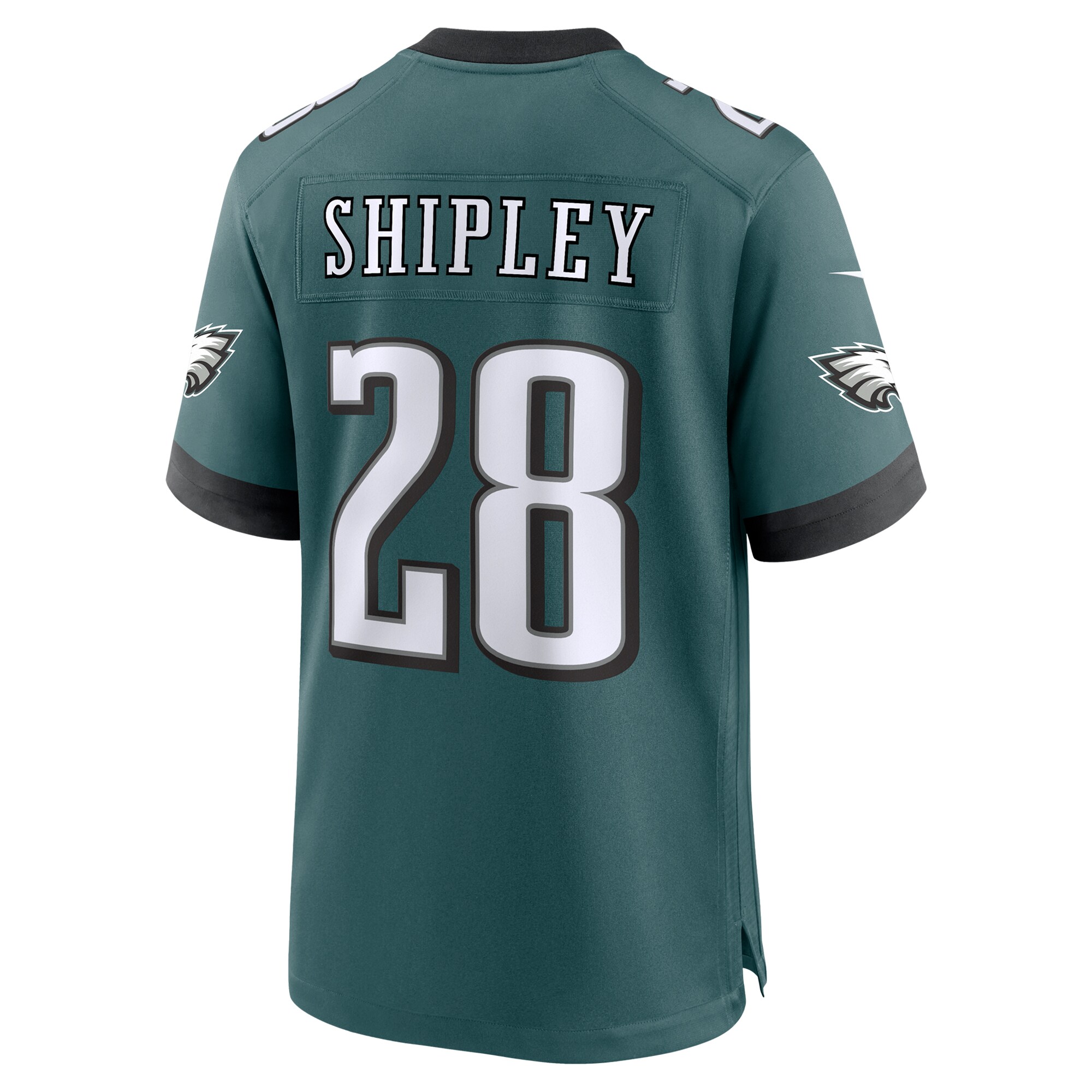 Will Shipley Philadelphia Eagles Nike Team Game Jersey – Midnight Green Clowdercats