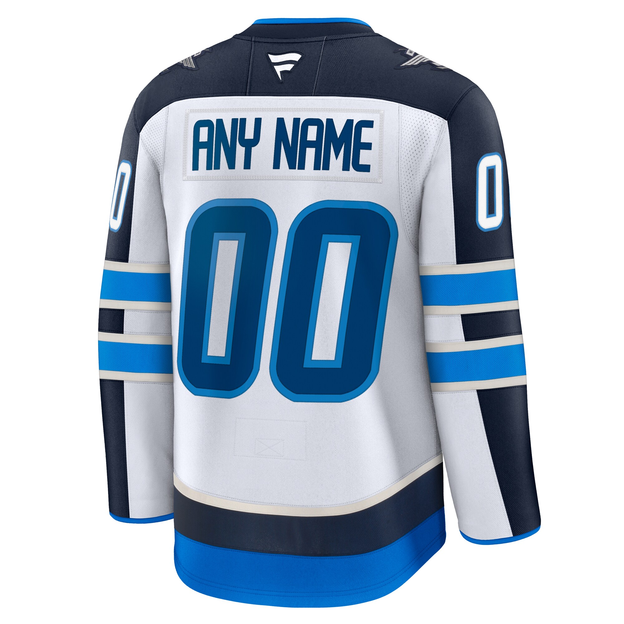 Winnipeg Jets Fanatics Away Premium Custom Jersey – White Clowdercats