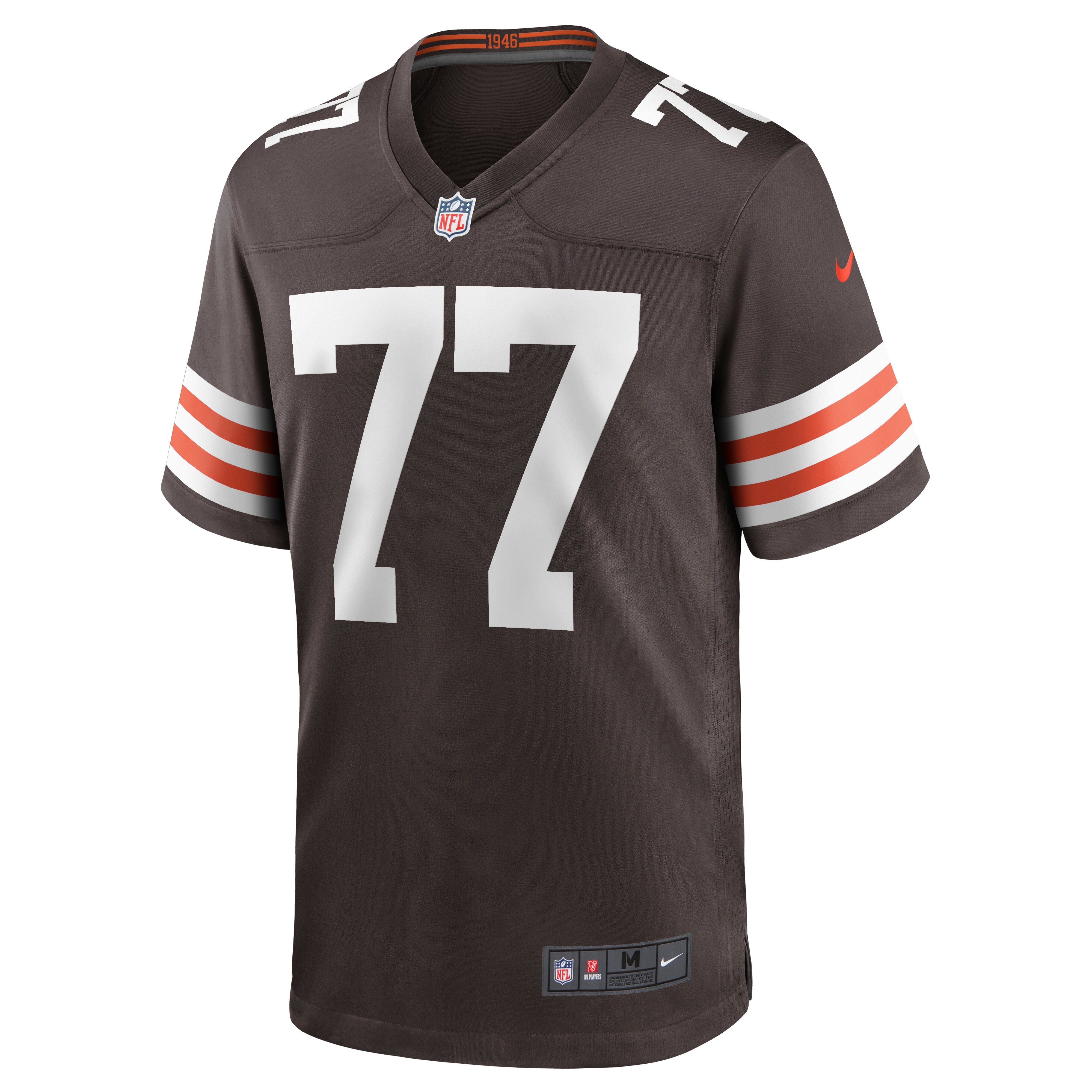 Wyatt Teller Cleveland Browns Nike Game Jersey – Brown Clowdercats