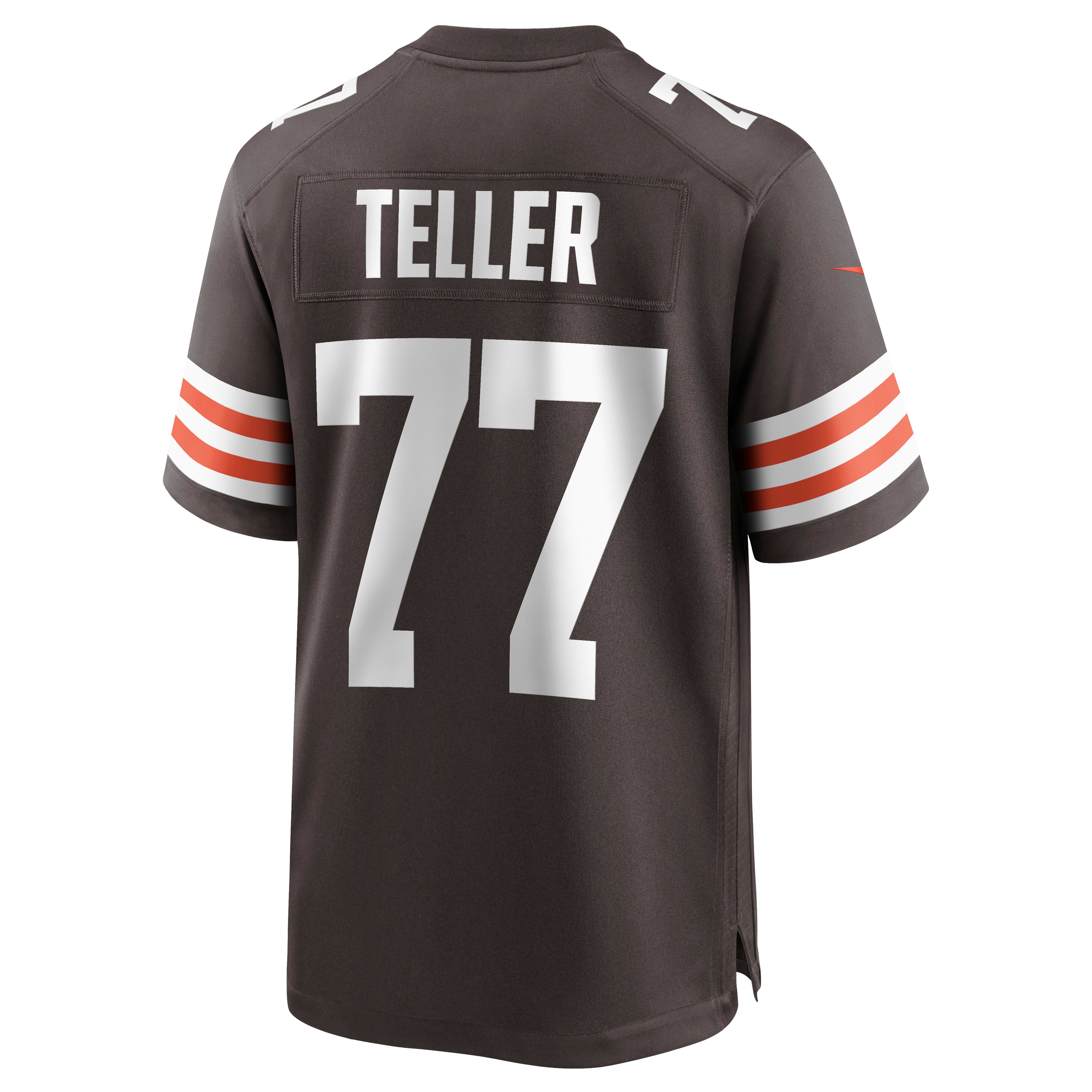 Wyatt Teller Cleveland Browns Nike Game Jersey – Brown Clowdercats