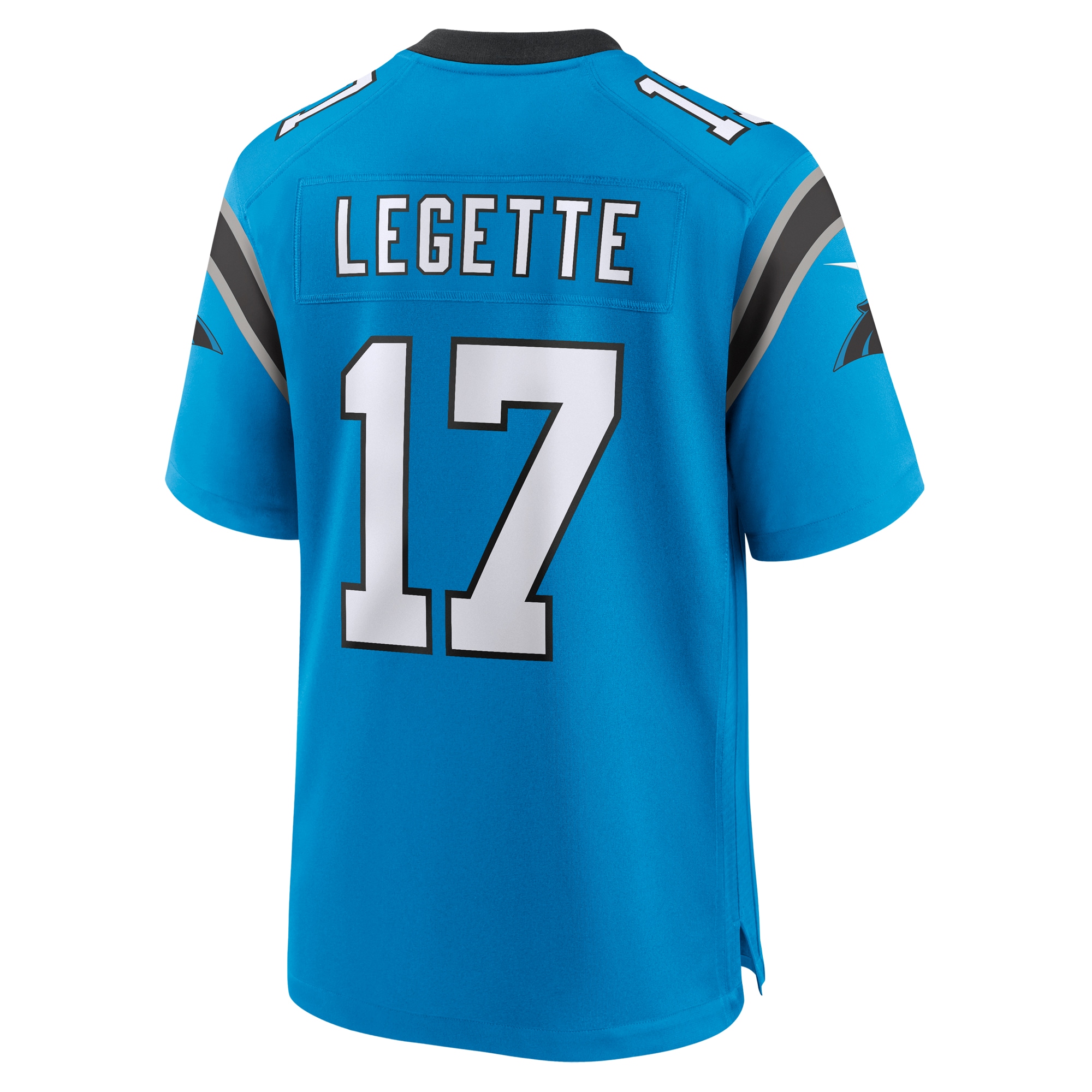 Xavier Legette Carolina Panthers Nike Alternate Game Jersey – Blue Clowdercats