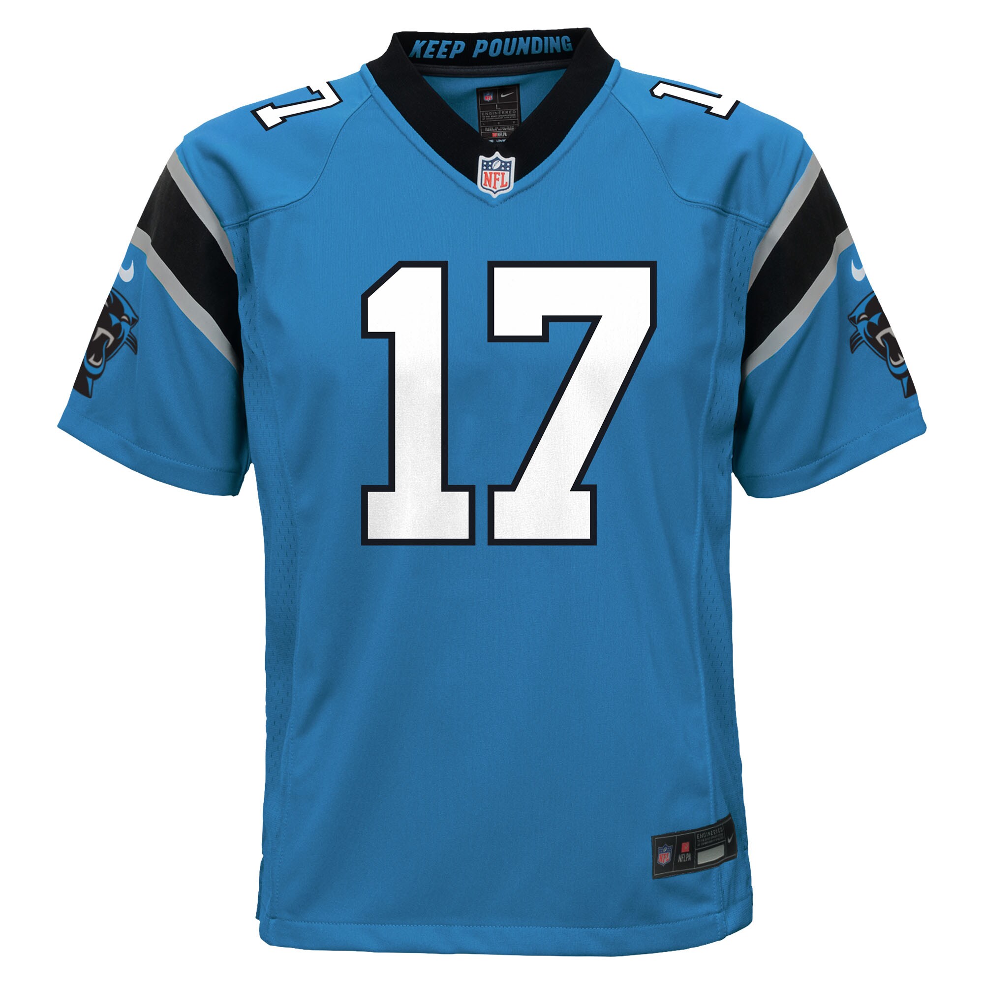 Xavier Legette Carolina Panthers Nike Youth Alternate Game Jersey – Blue Clowdercats