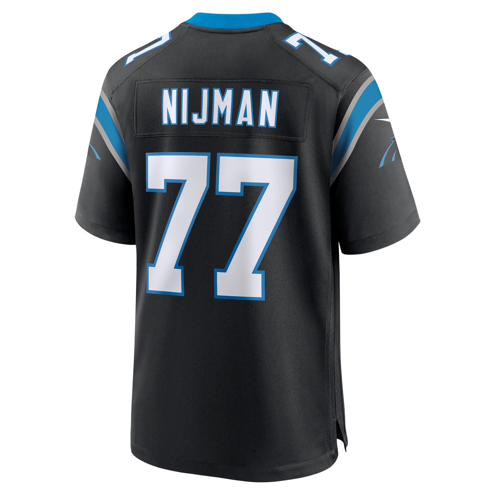 Yosh Nijman Carolina Panthers Nike Game Jersey – Black Clowdercats