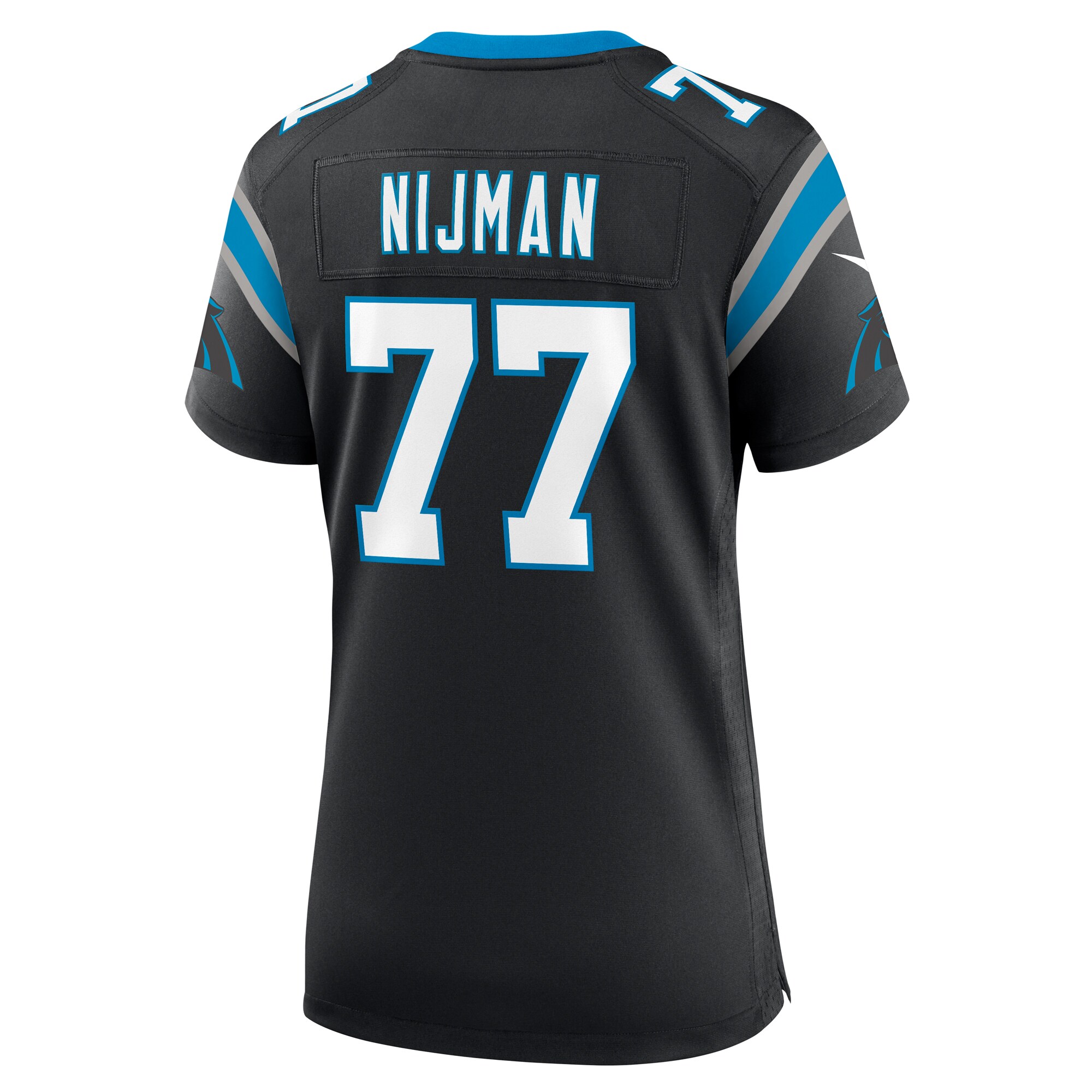 Yosh Nijman Carolina Panthers Nike Women’s Game Jersey – Black Clowdercats