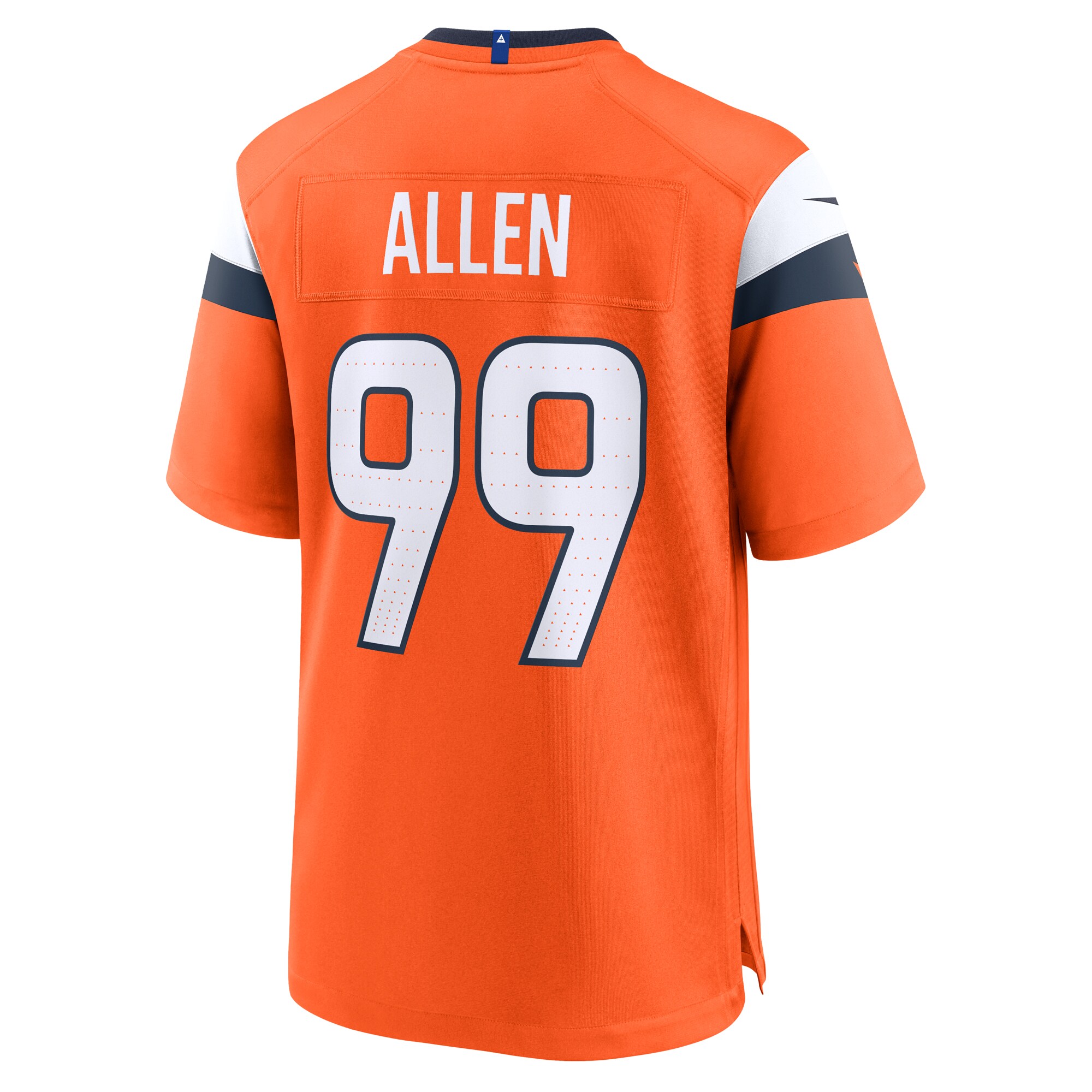 Zach Allen Denver Broncos Nike Team Game Jersey – Orange Clowdercats