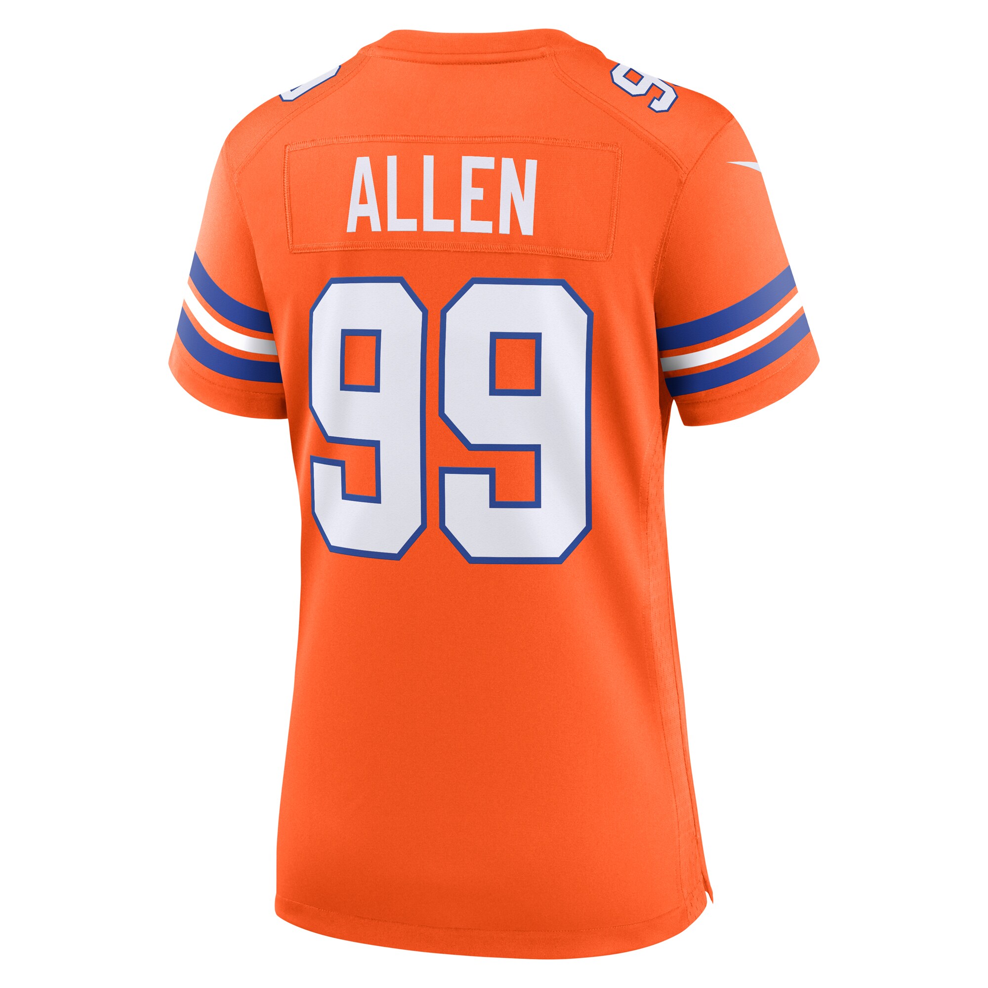 Zach Allen Denver Broncos Nike Women’s Mile High Collection 1977 Throwback Player Game Jersey – Orange Clowdercats