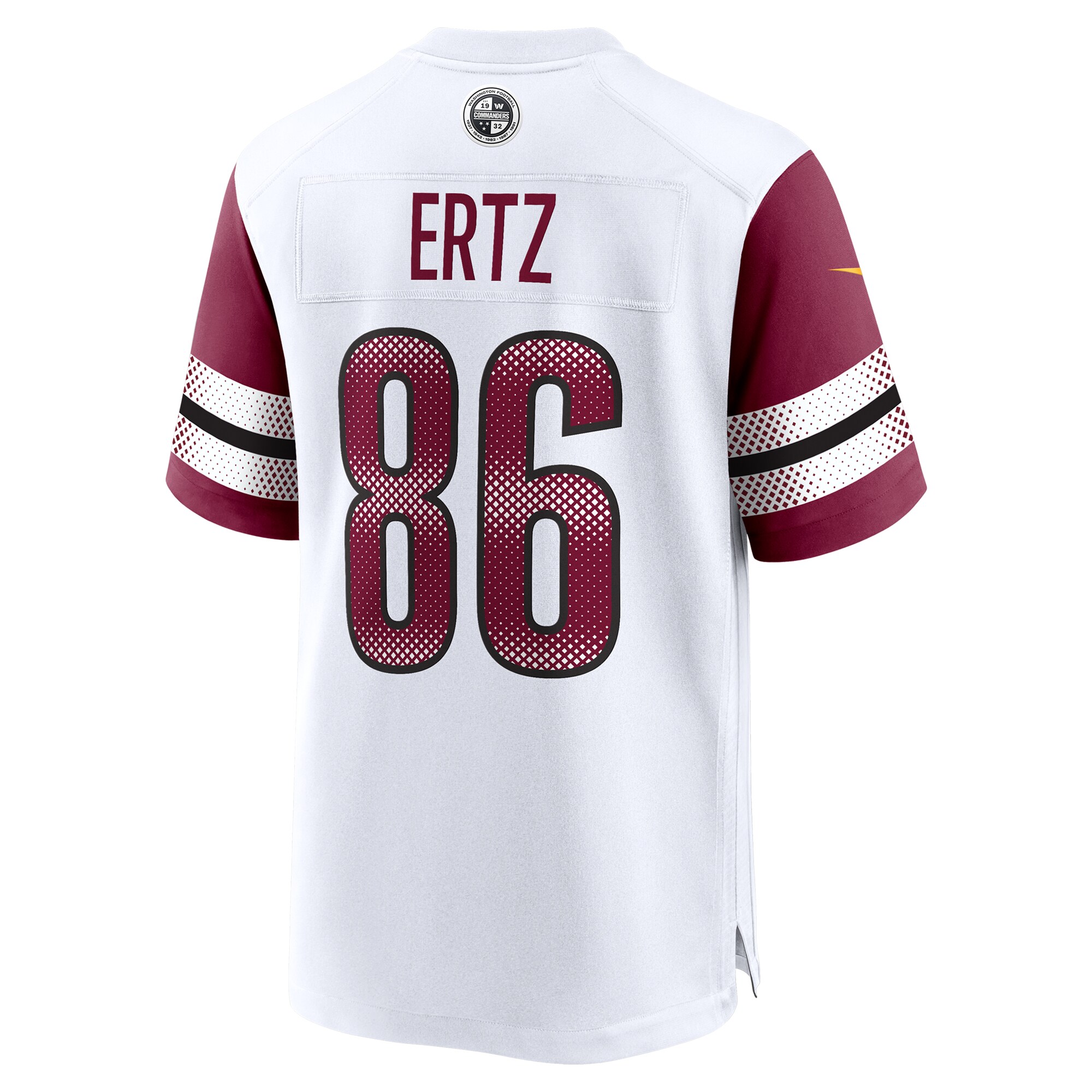 Zach Ertz Washington Commanders Nike Game Jersey – White Clowdercats