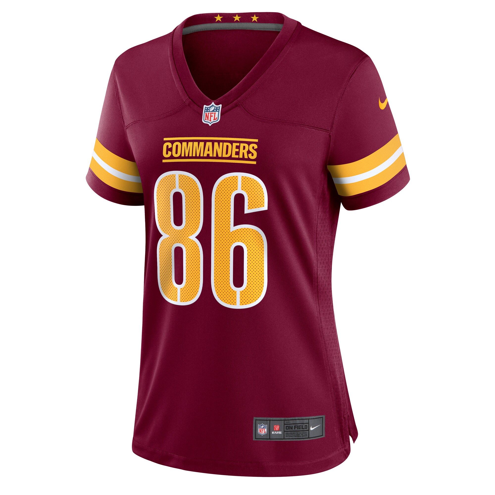 Zach Ertz Washington Commanders Nike Women’s Game Jersey – Burgundy Clowdercats