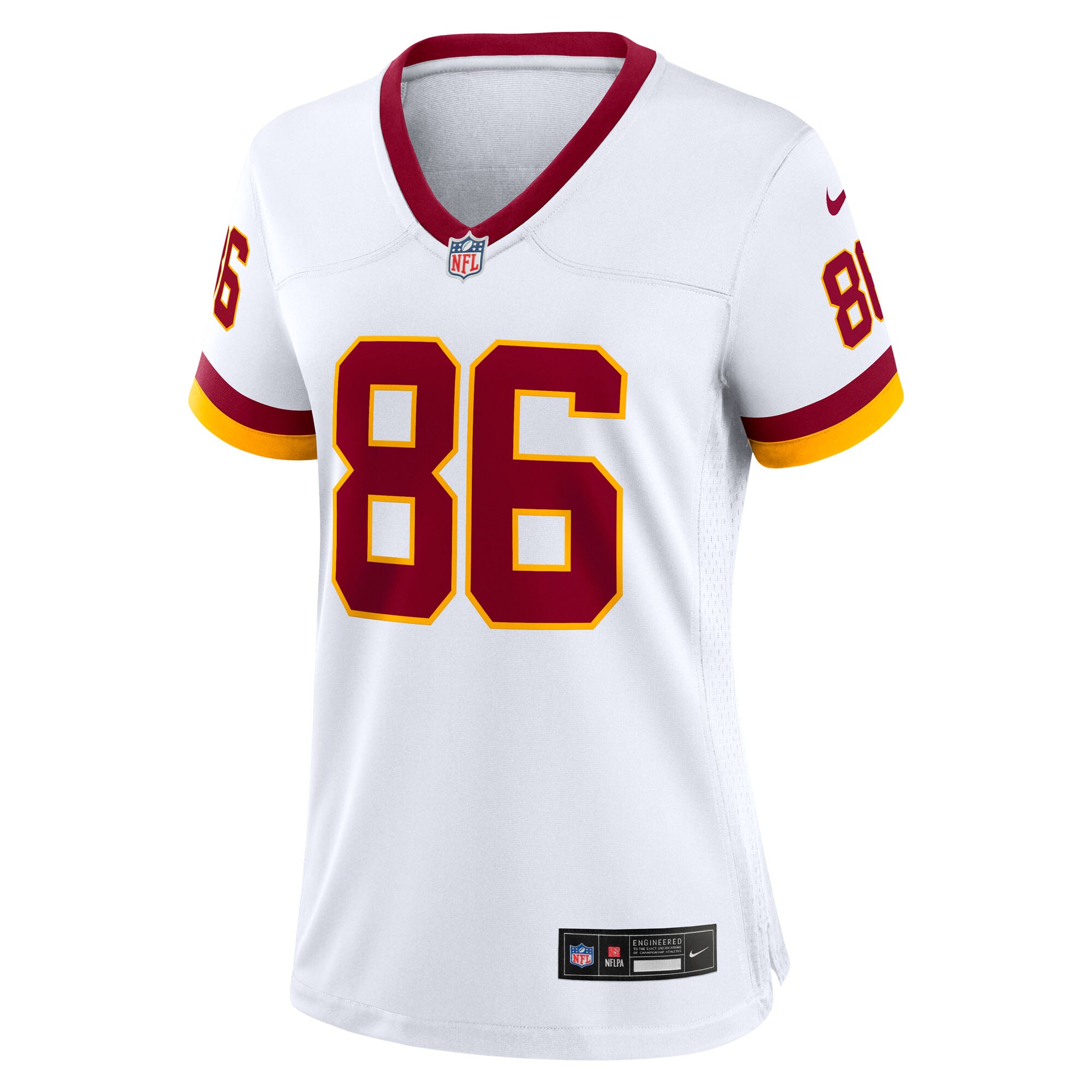 Zach Ertz Washington Commanders Nike Women’s Game Super Bowl Era Jersey – White Clowdercats