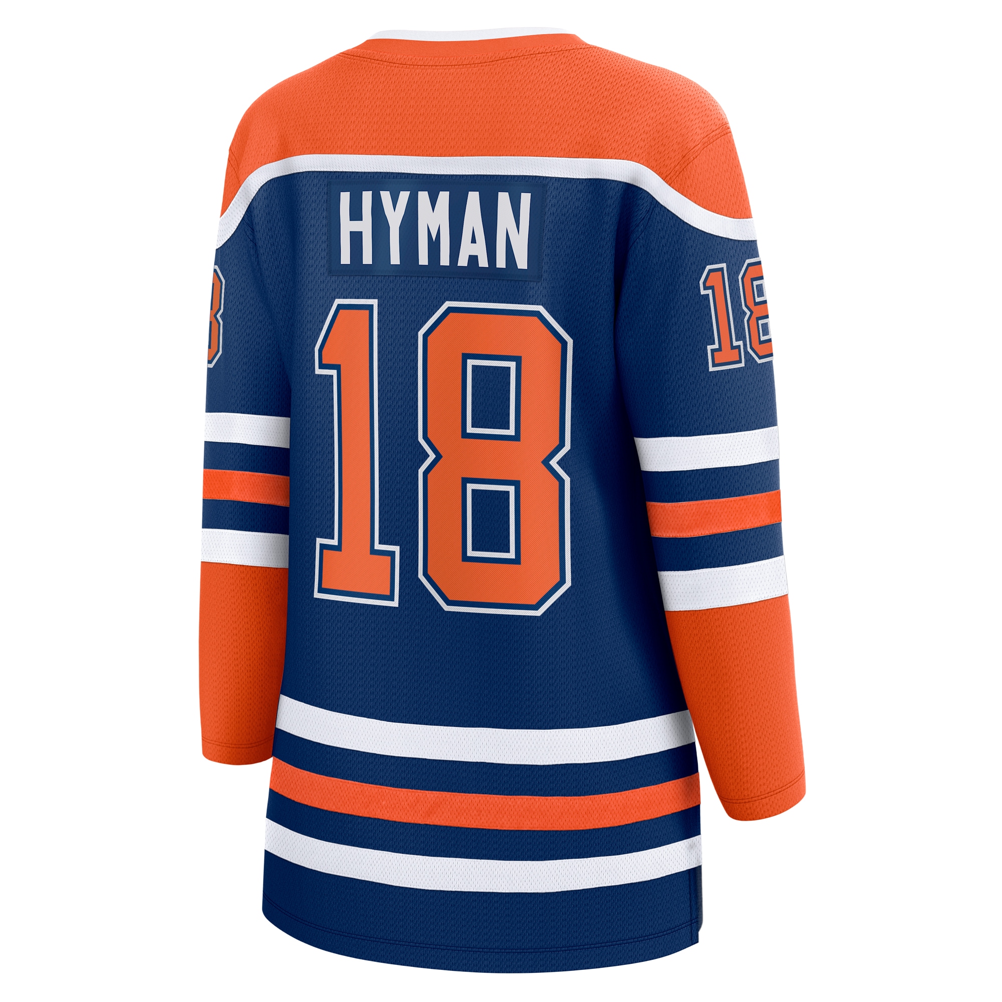 Zach Hyman Edmonton Oilers Fanatics Women’s Home Breakaway Player Jersey – Royal Clowdercats