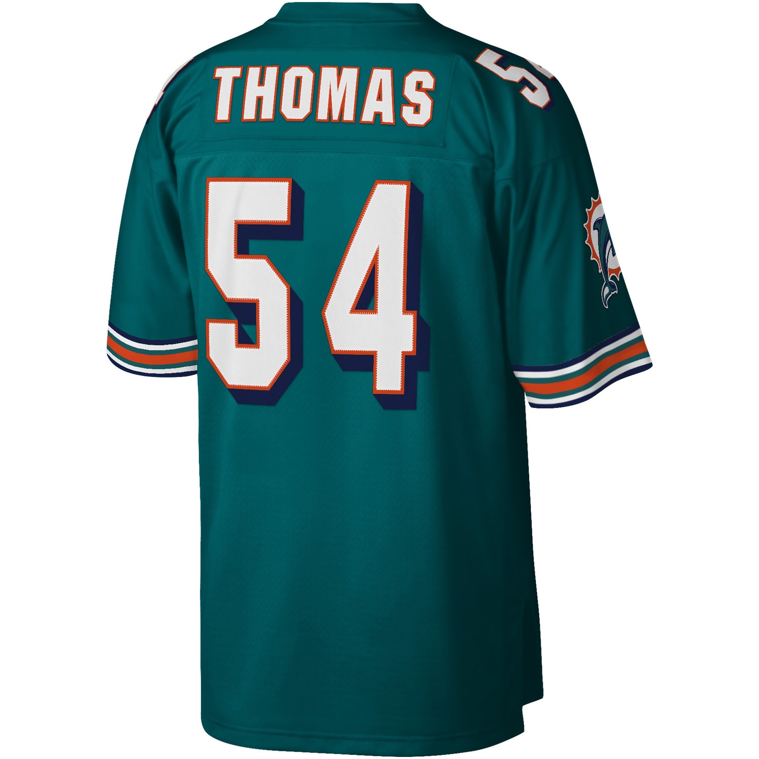 Zach Thomas Miami Dolphins Mitchell & Ness Legacy Replica Jersey – Aqua Clowdercats