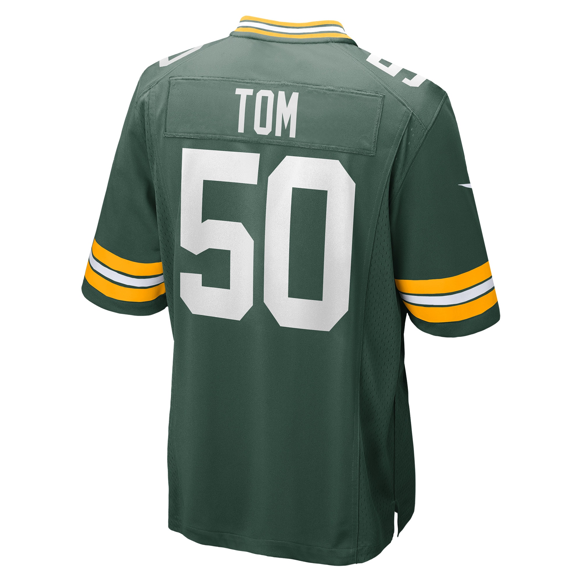 Zach Tom Green Bay Packers Nike Game Player Jersey – Green Clowdercats