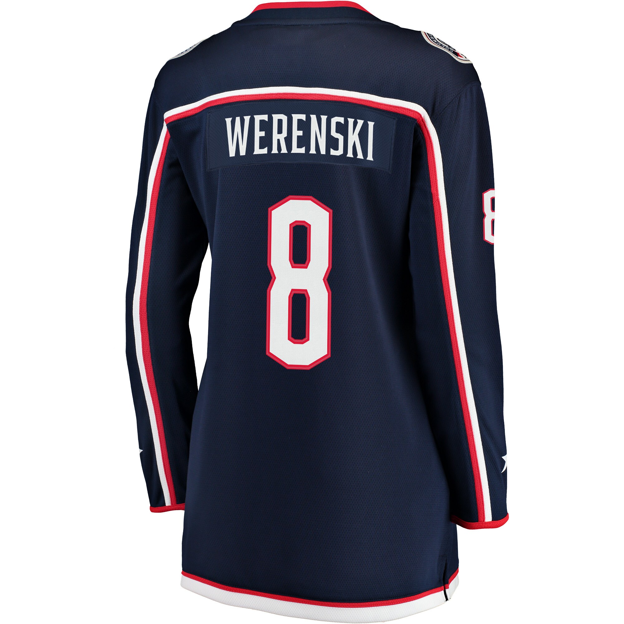 Zach Werenski Columbus Blue Jackets Fanatics Women’s Breakaway Jersey – Navy Clowdercats