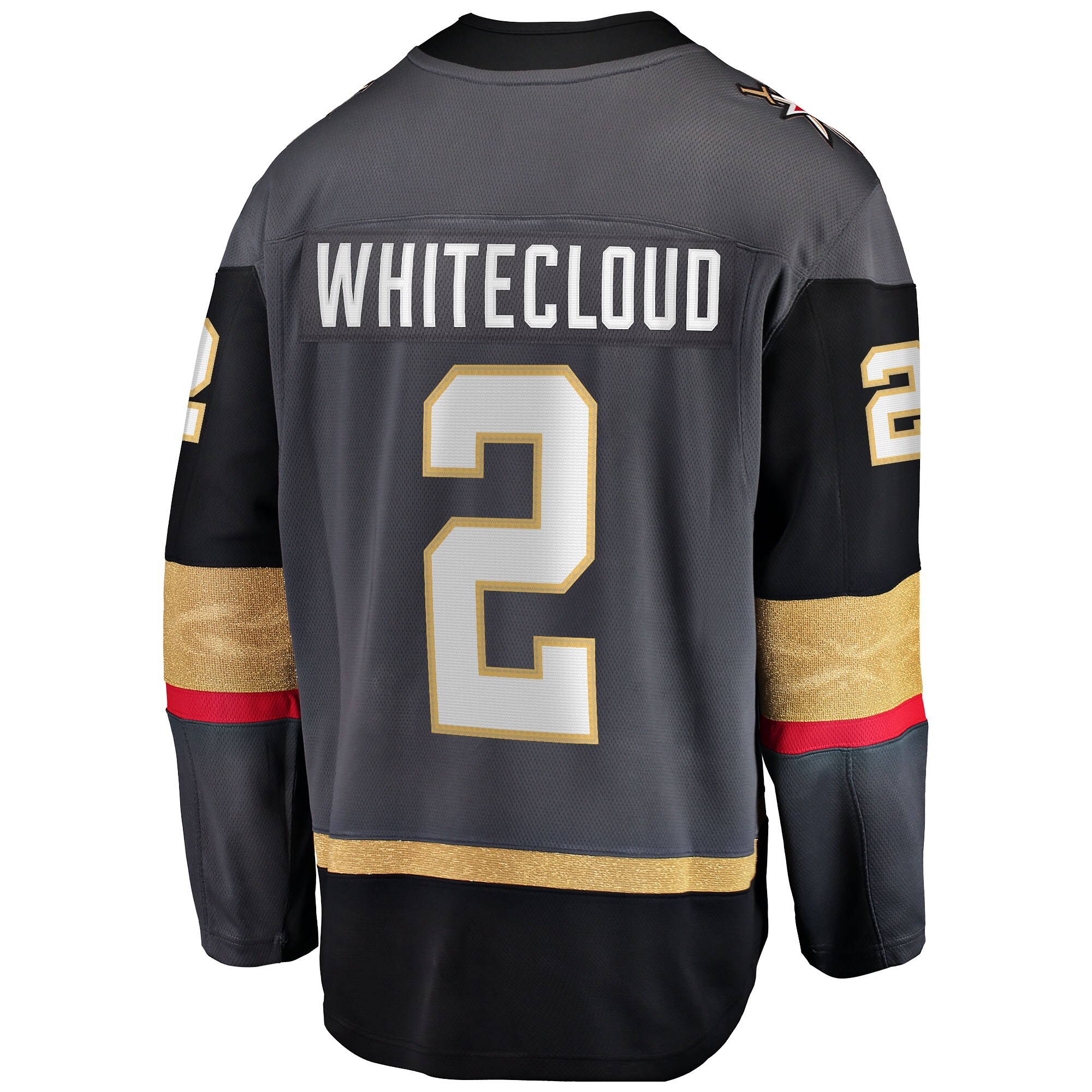 Zach Whitecloud Vegas Golden Knights Fanatics Alternate Breakaway Jersey – Gray Clowdercats