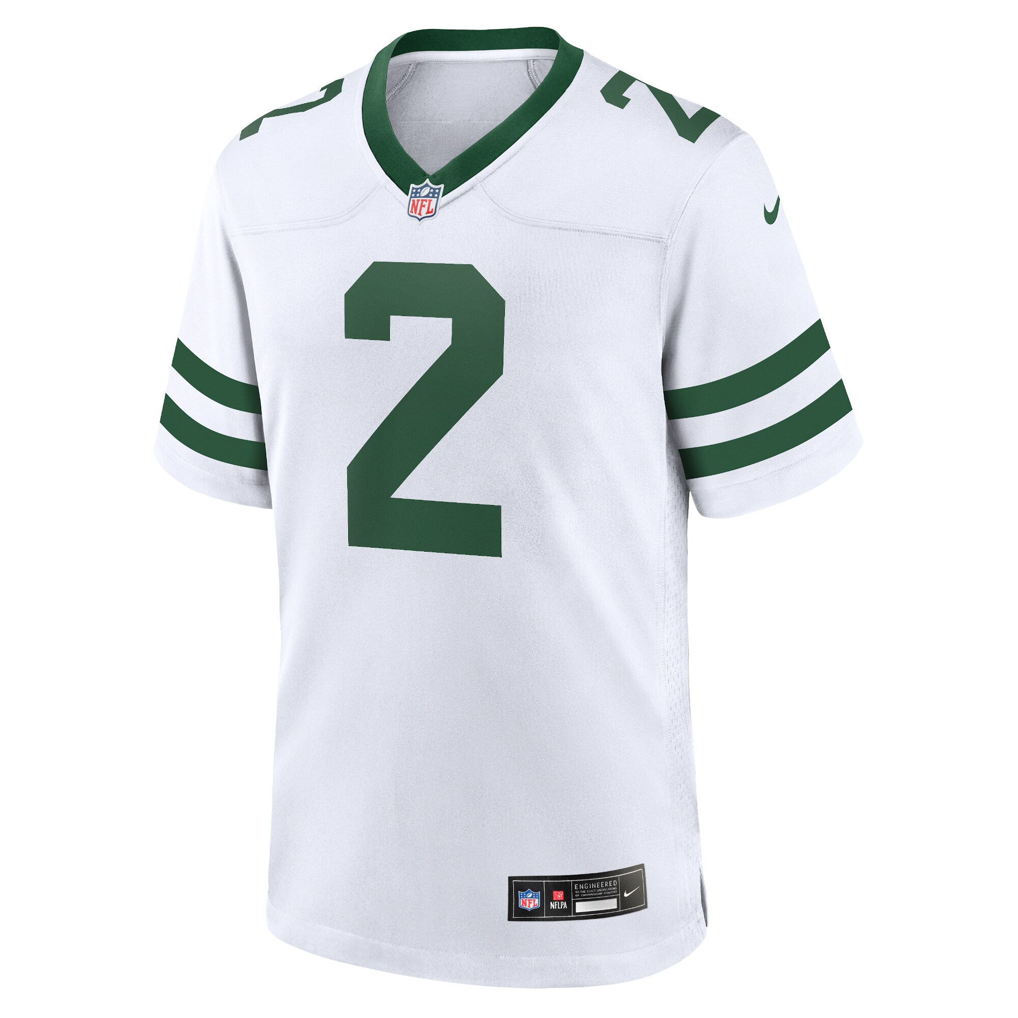 Zach Wilson New York Jets Nike Game Jersey – Legacy White Clowdercats