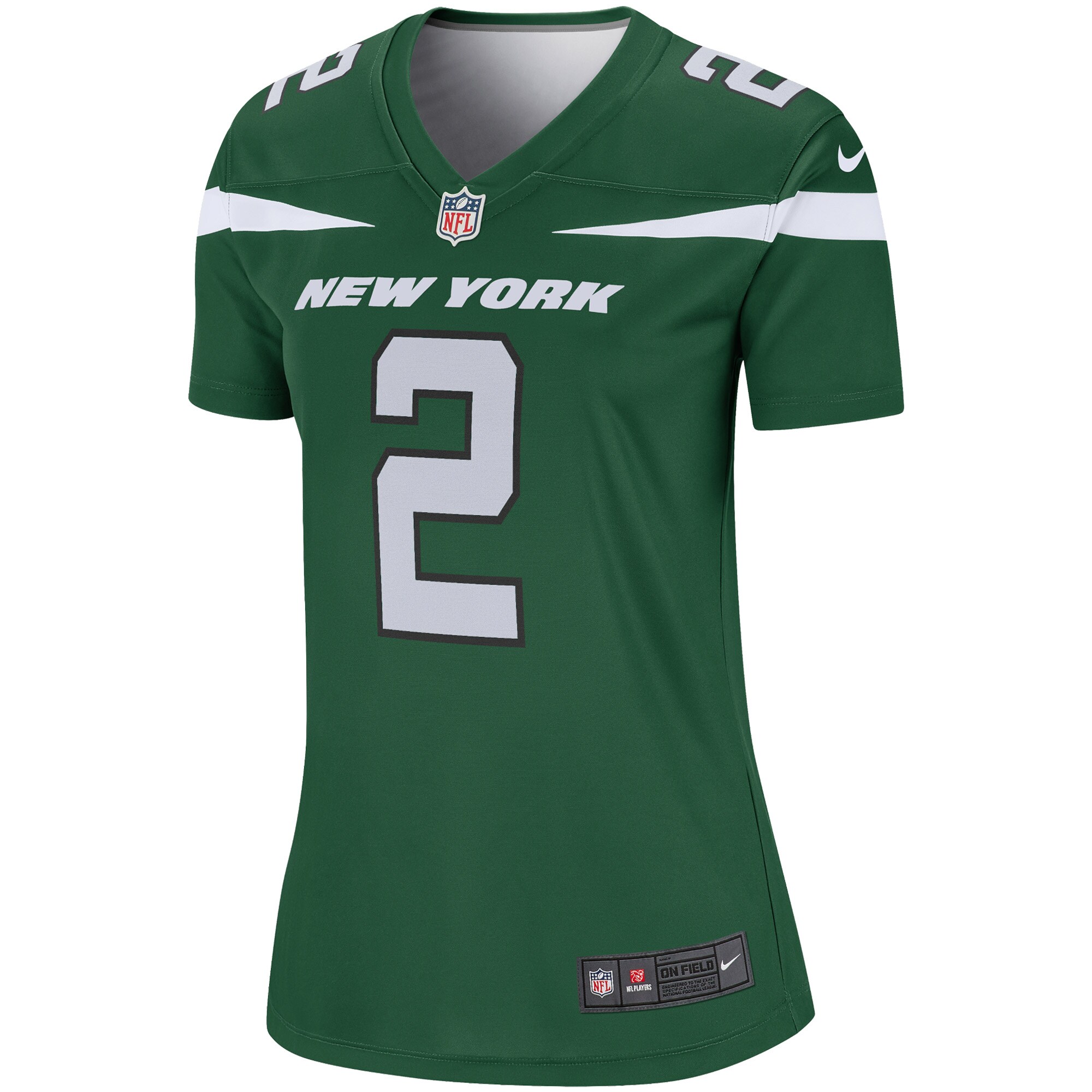 Zach Wilson New York Jets Nike Women’s Team Legend Player Performance Top – Green Clowdercats