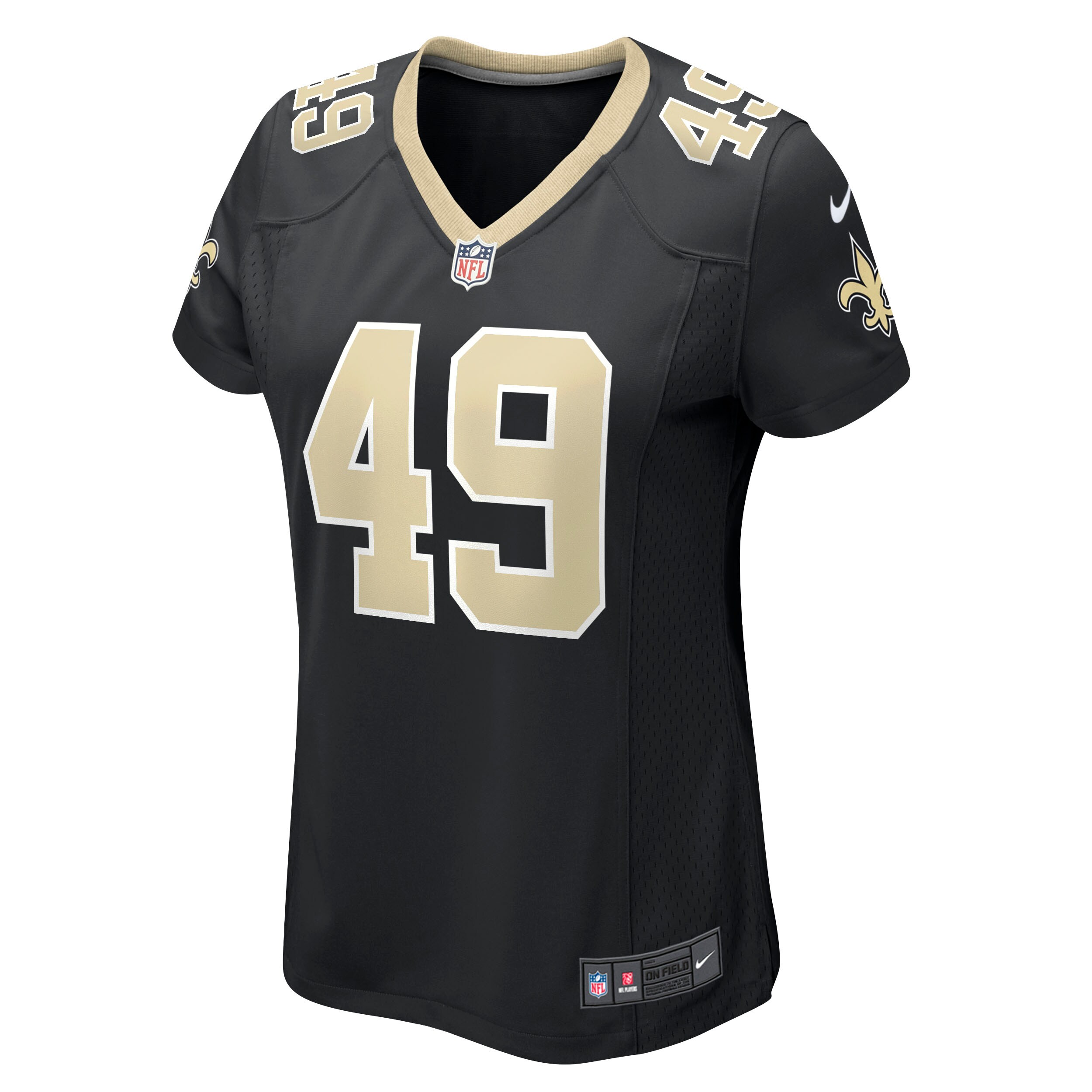 Zach Wood New Orleans Saints Nike Women’s Game Jersey – Black Clowdercats