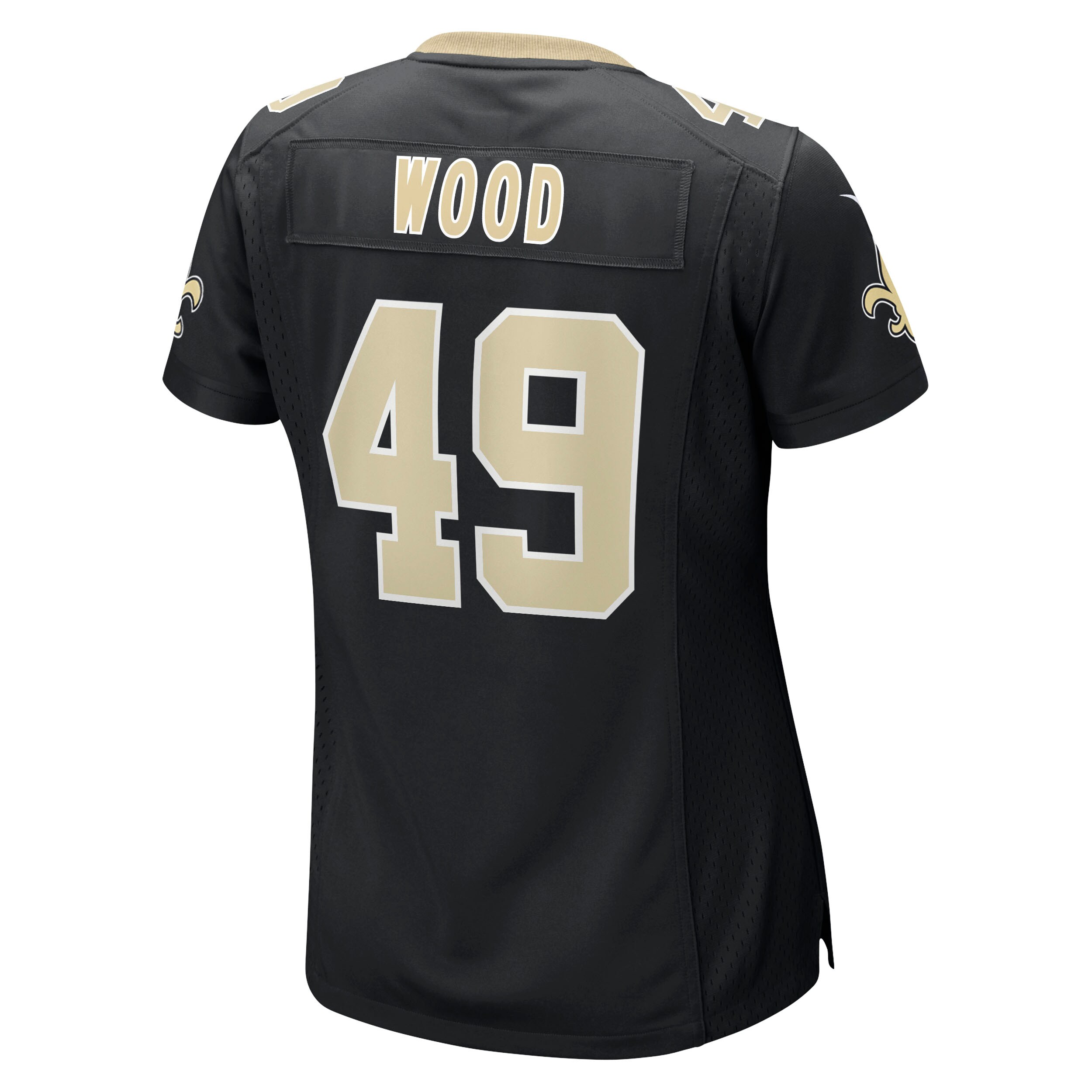 Zach Wood New Orleans Saints Nike Women’s Game Jersey – Black Clowdercats