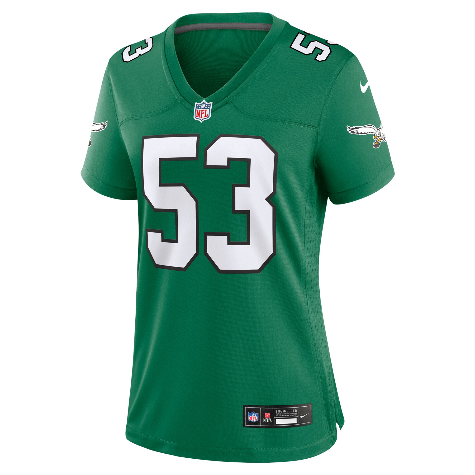 Zack Baun Philadelphia Eagles Nike Women’s Alternate Game Jersey – Kelly Green Clowdercats