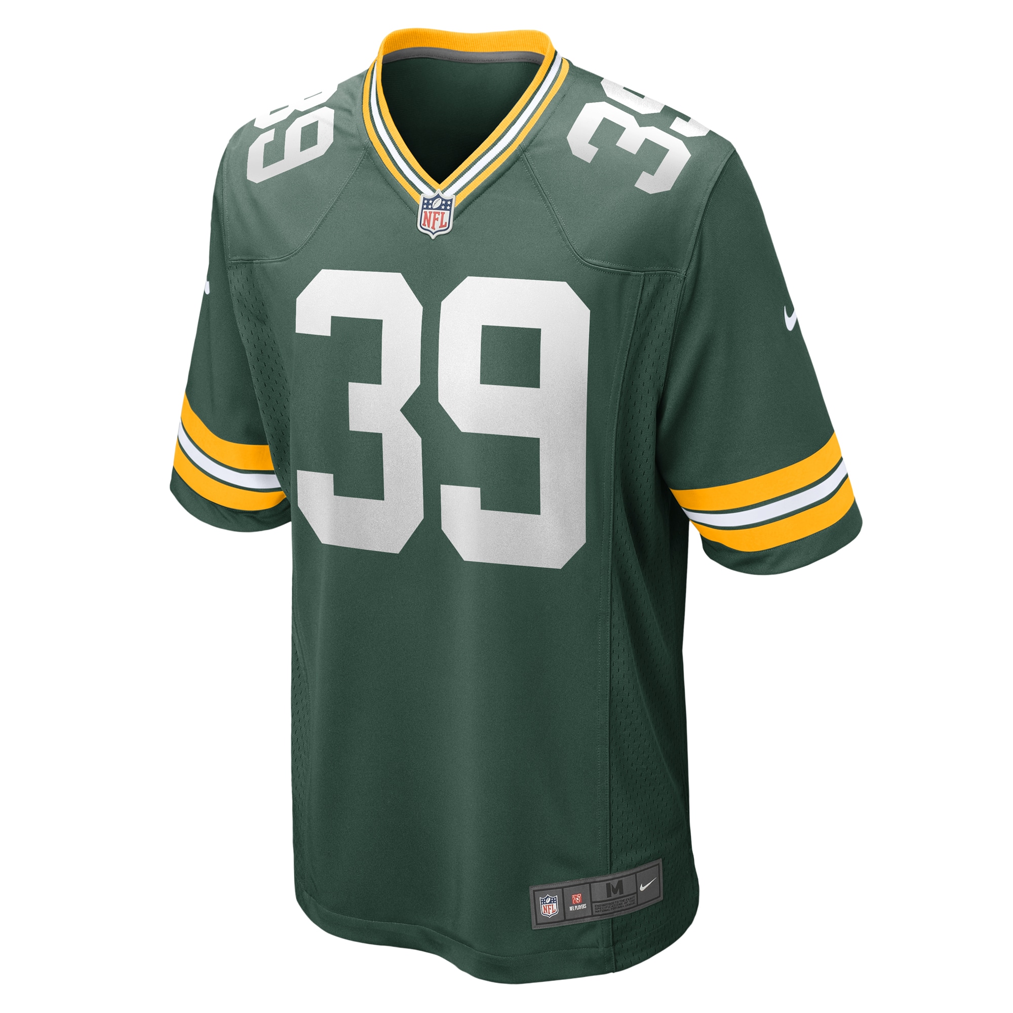 Zayne Anderson Green Bay Packers Nike Team Game Jersey – Green Clowdercats